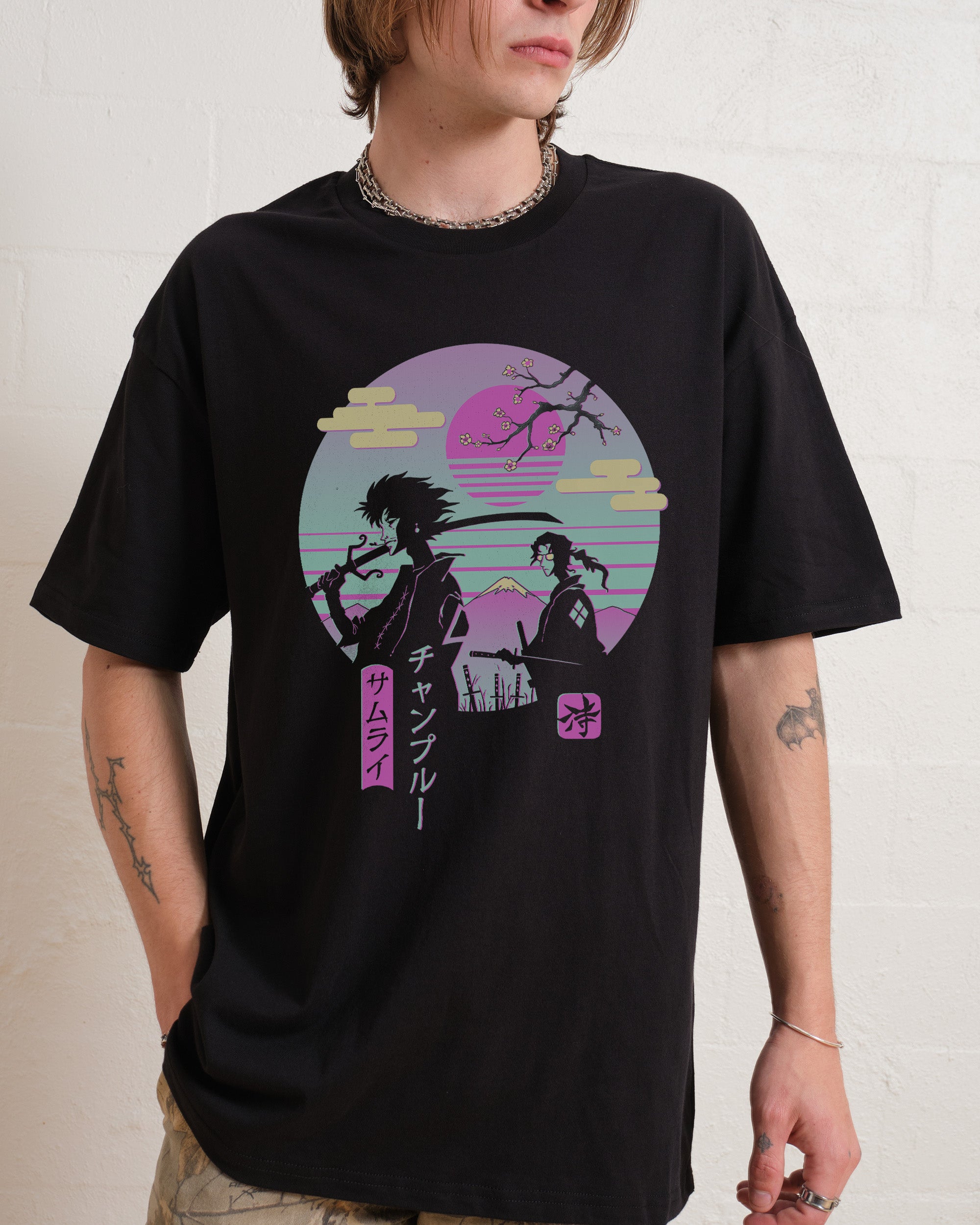 Samurai Chillhop T-Shirt Australia Online