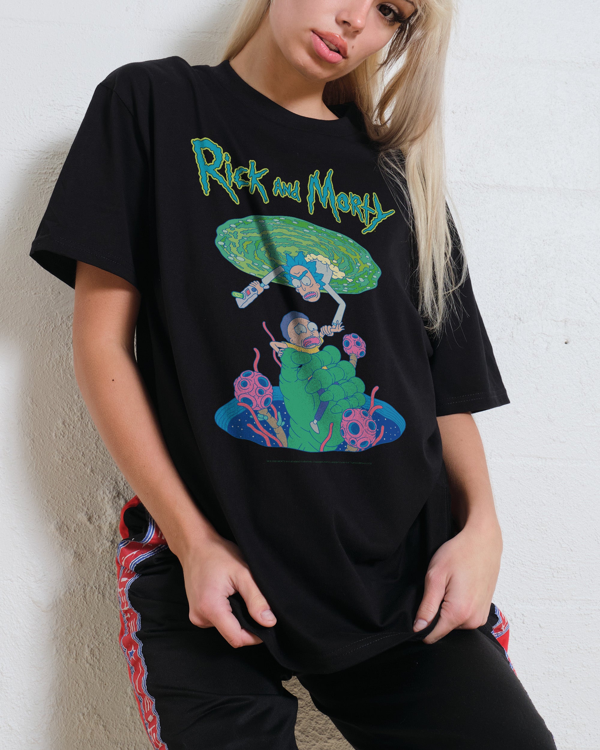 Rick and Morty Portal T-Shirt Australia Online