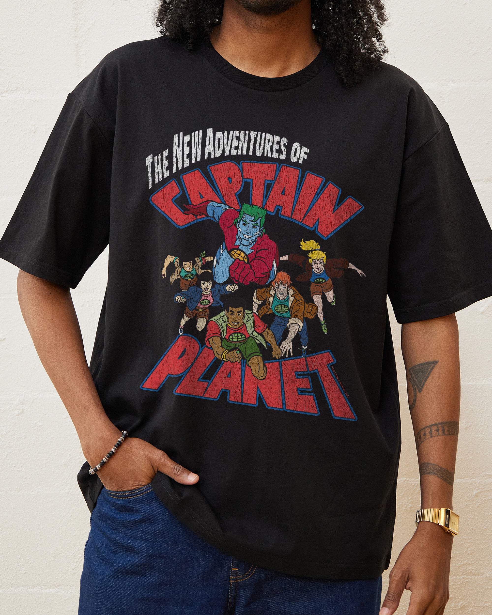 Captain Planet & Planeteers T-Shirt Australia Online