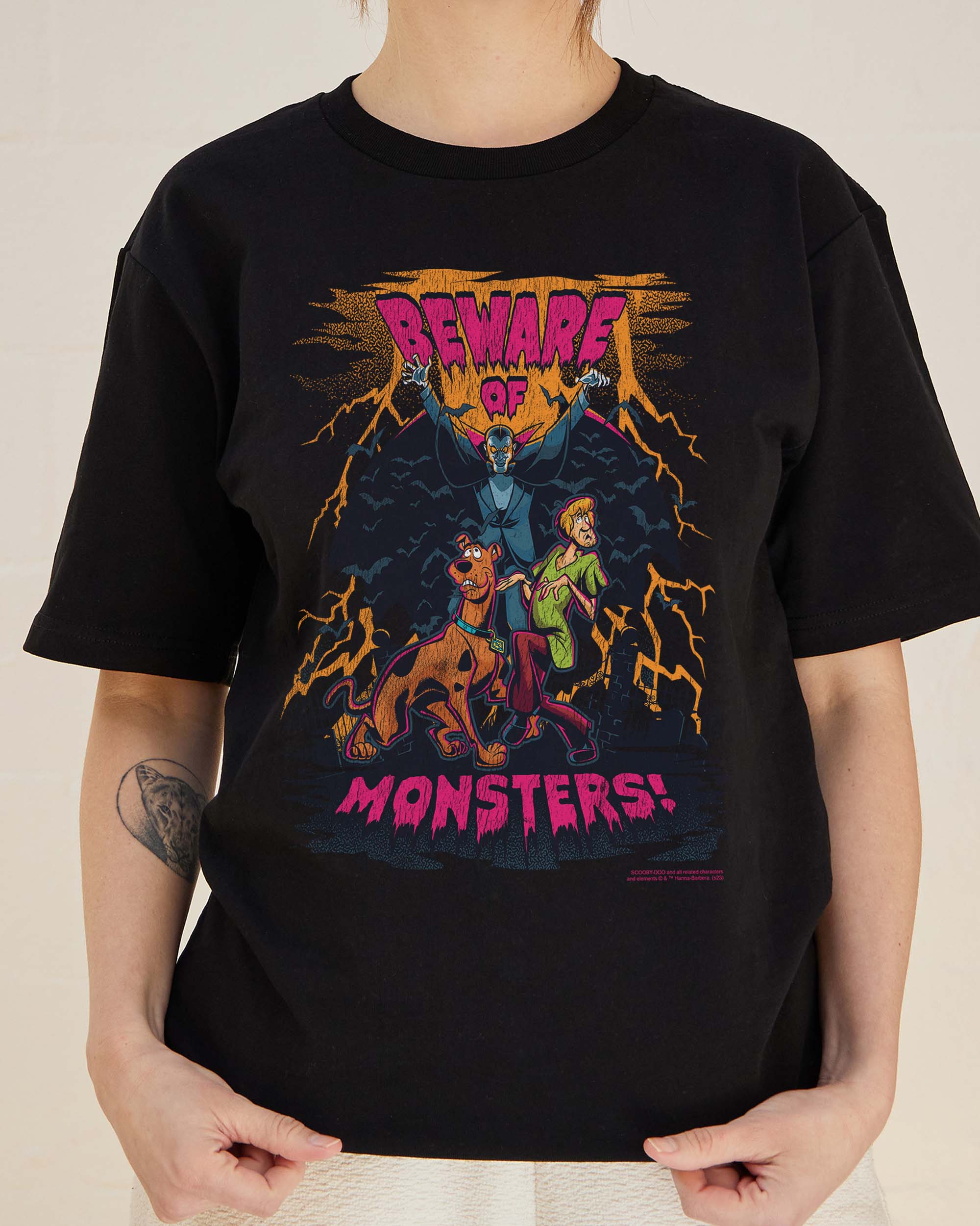 Beware of Monsters T-Shirt Australia Online