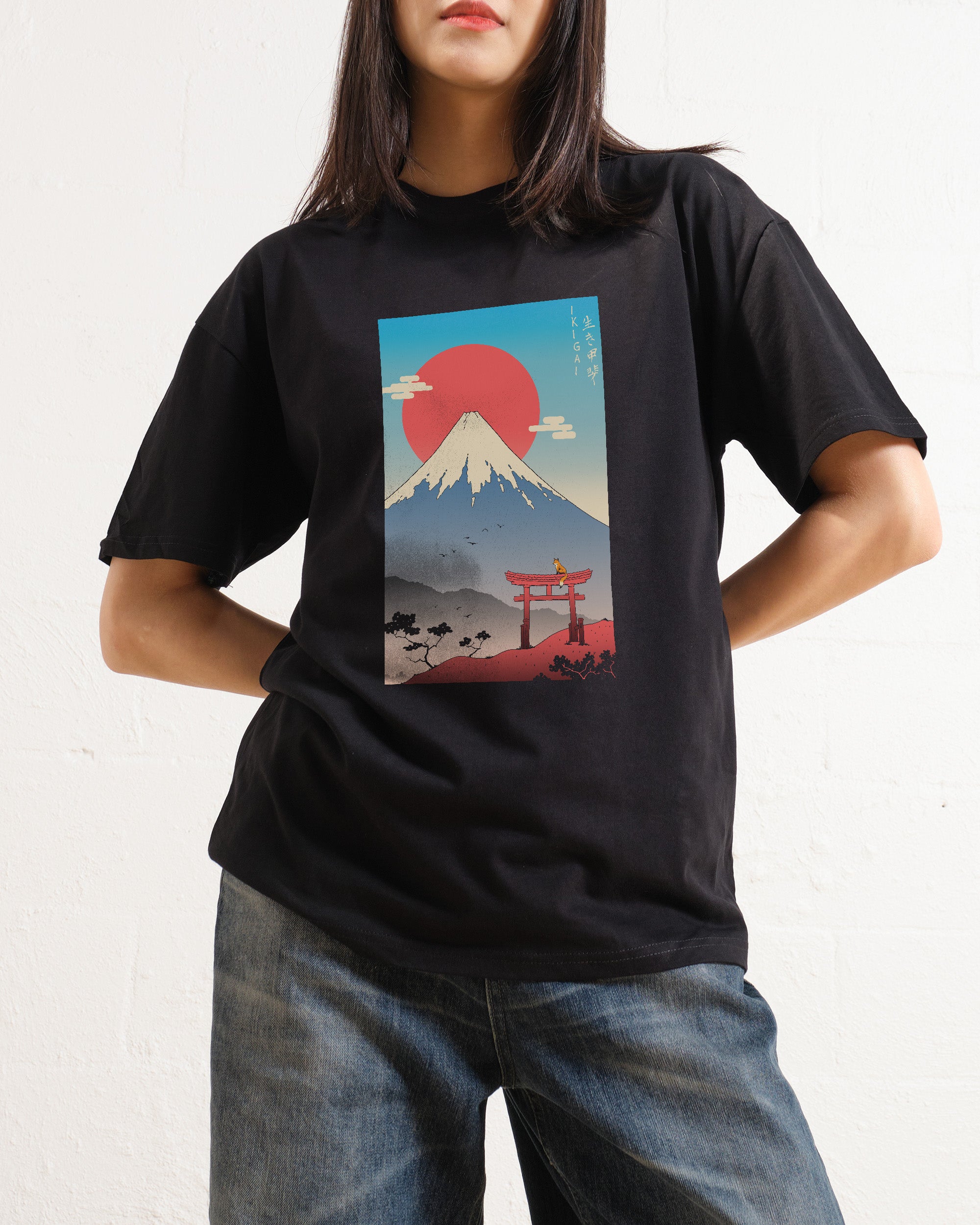 Ikigai in Mt Fuji T-Shirt Australia Online