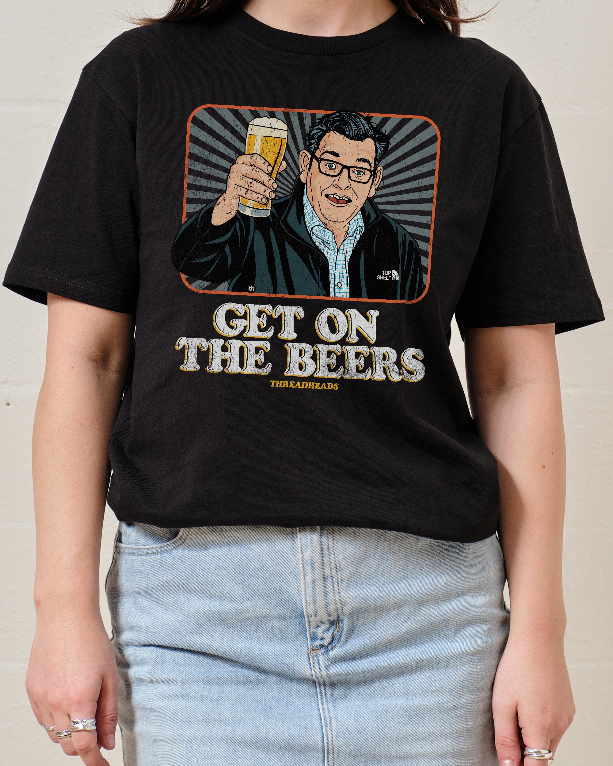 Get on the Beers T-Shirt Australia Online