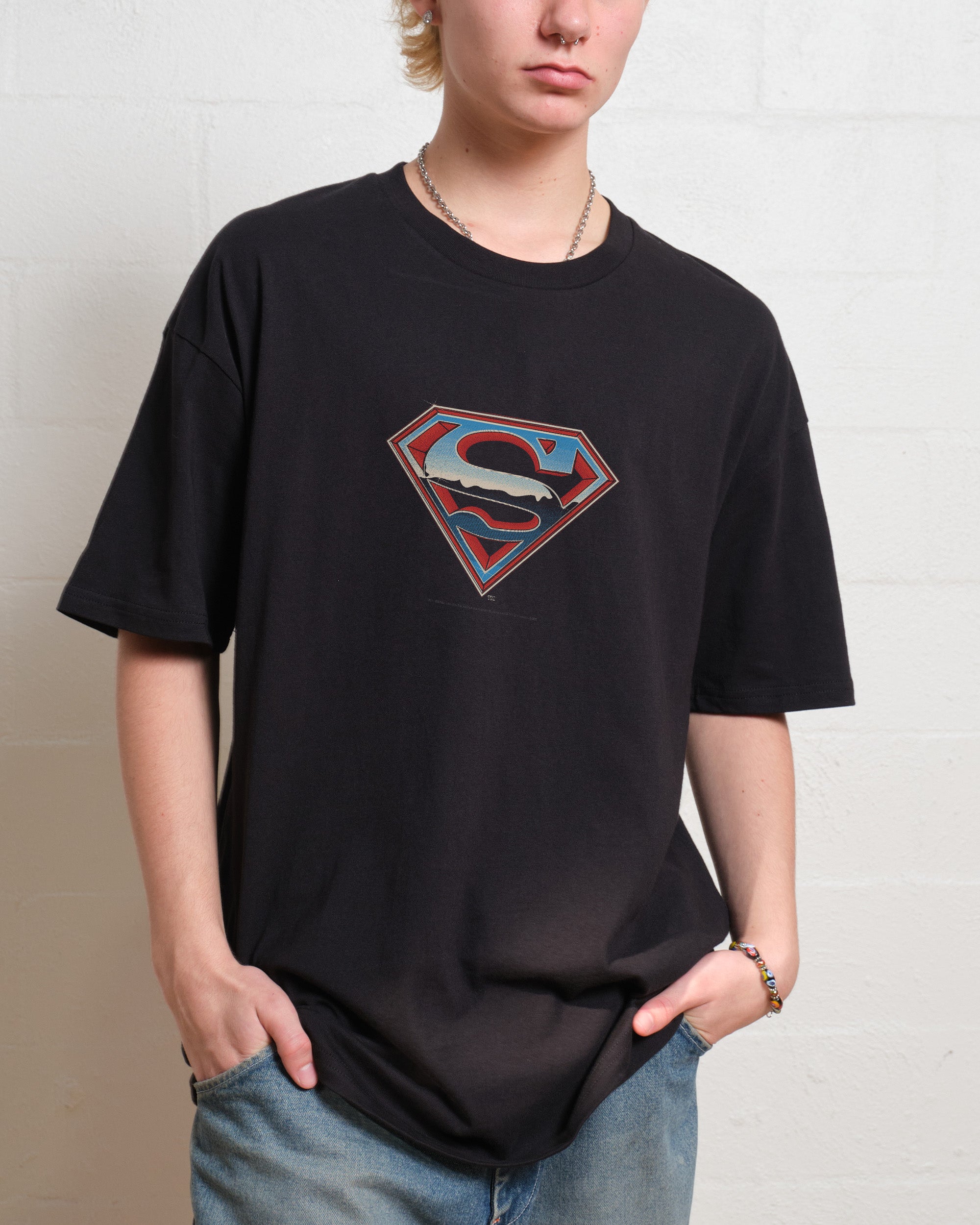 Superman Vintage Logo T-Shirt Australia Online
