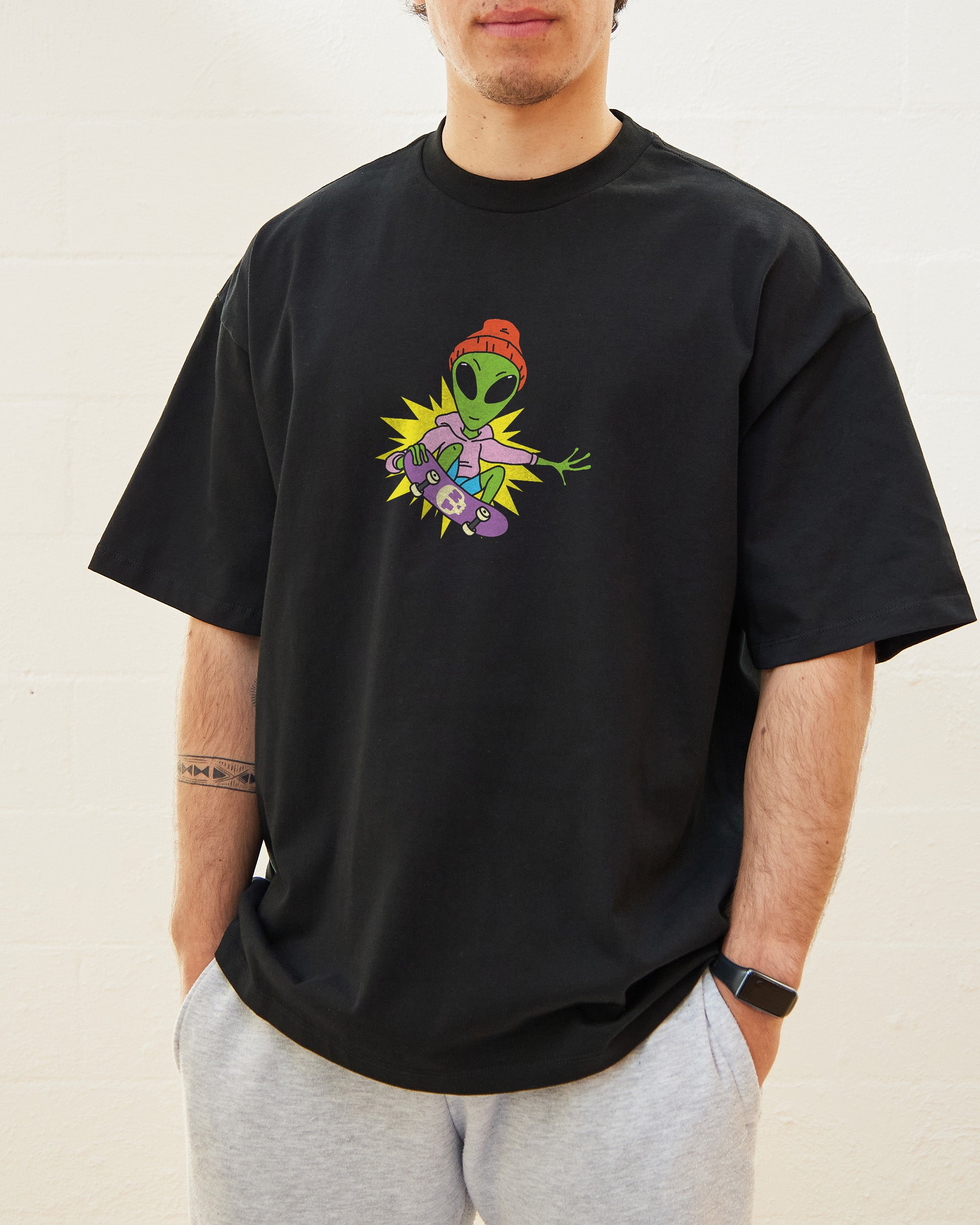 Alien Skate Oversized Tee Australia Online