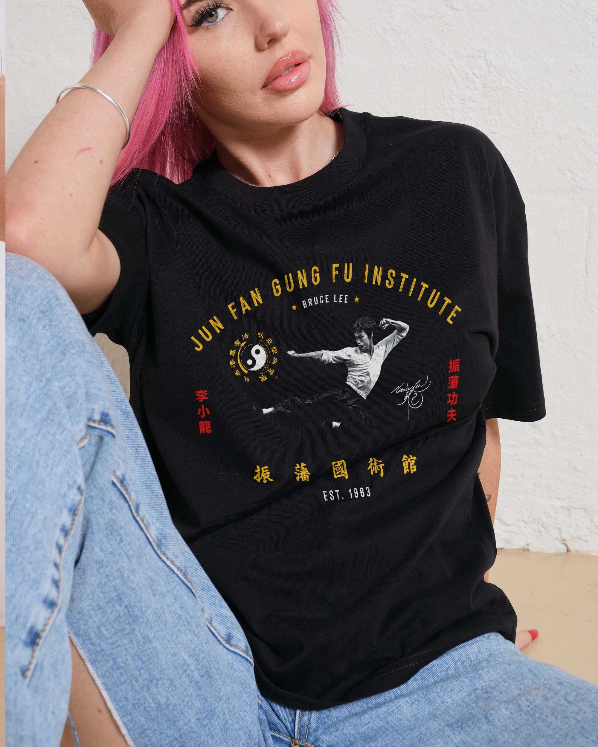 Jun Fan Gung Fu Institute T-Shirt Australia Online