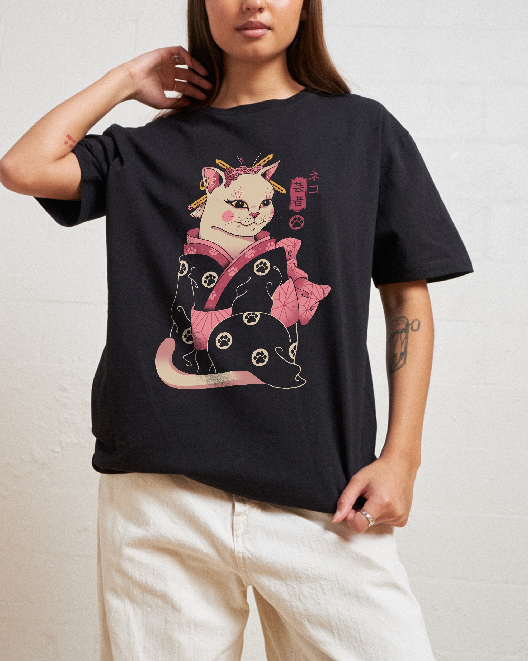 Neko Geisha T-Shirt Australia Online