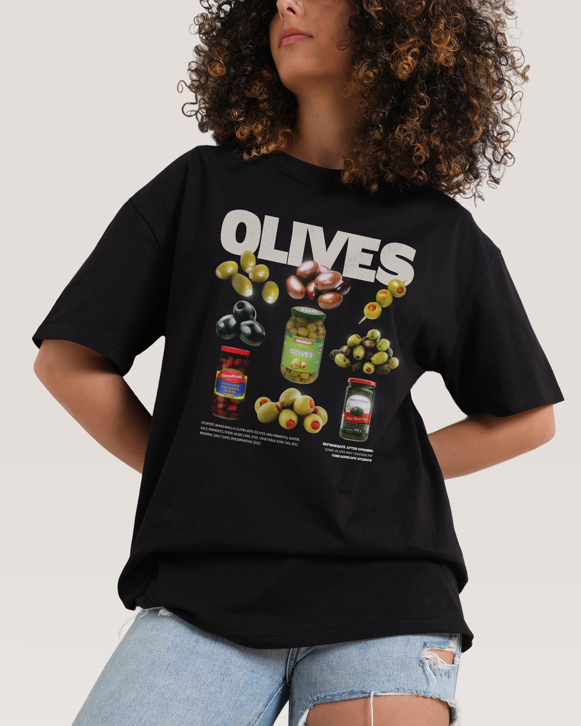 Olives Black T-Shirt
