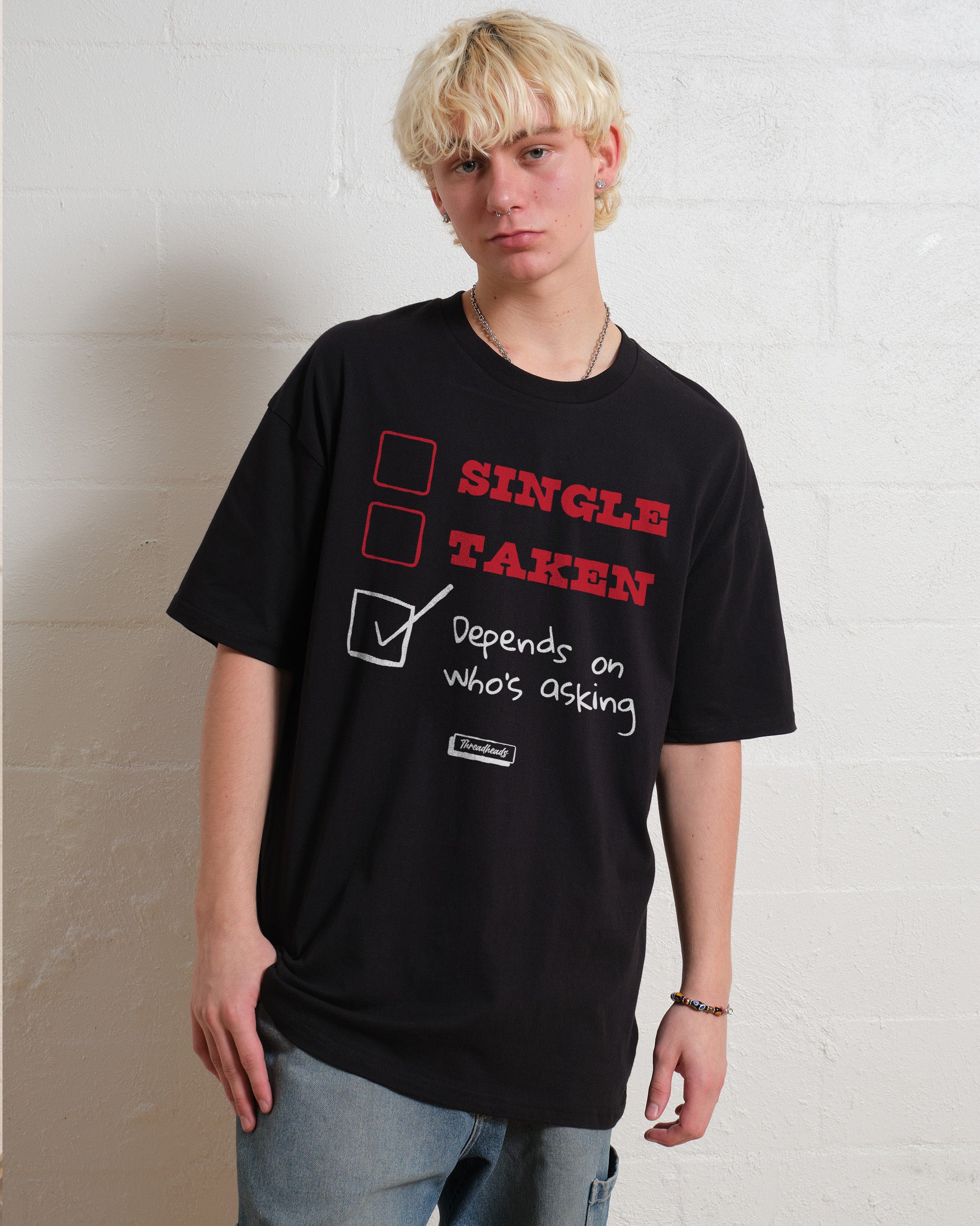 Depends on Who's Asking T-Shirt Australia Online