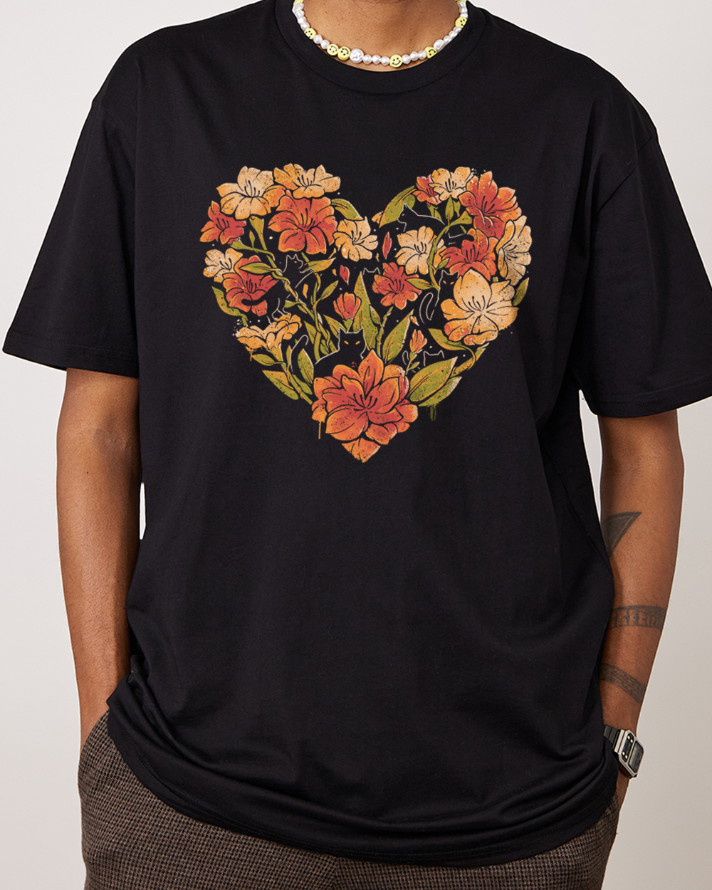 Wild Heart T-Shirt Black