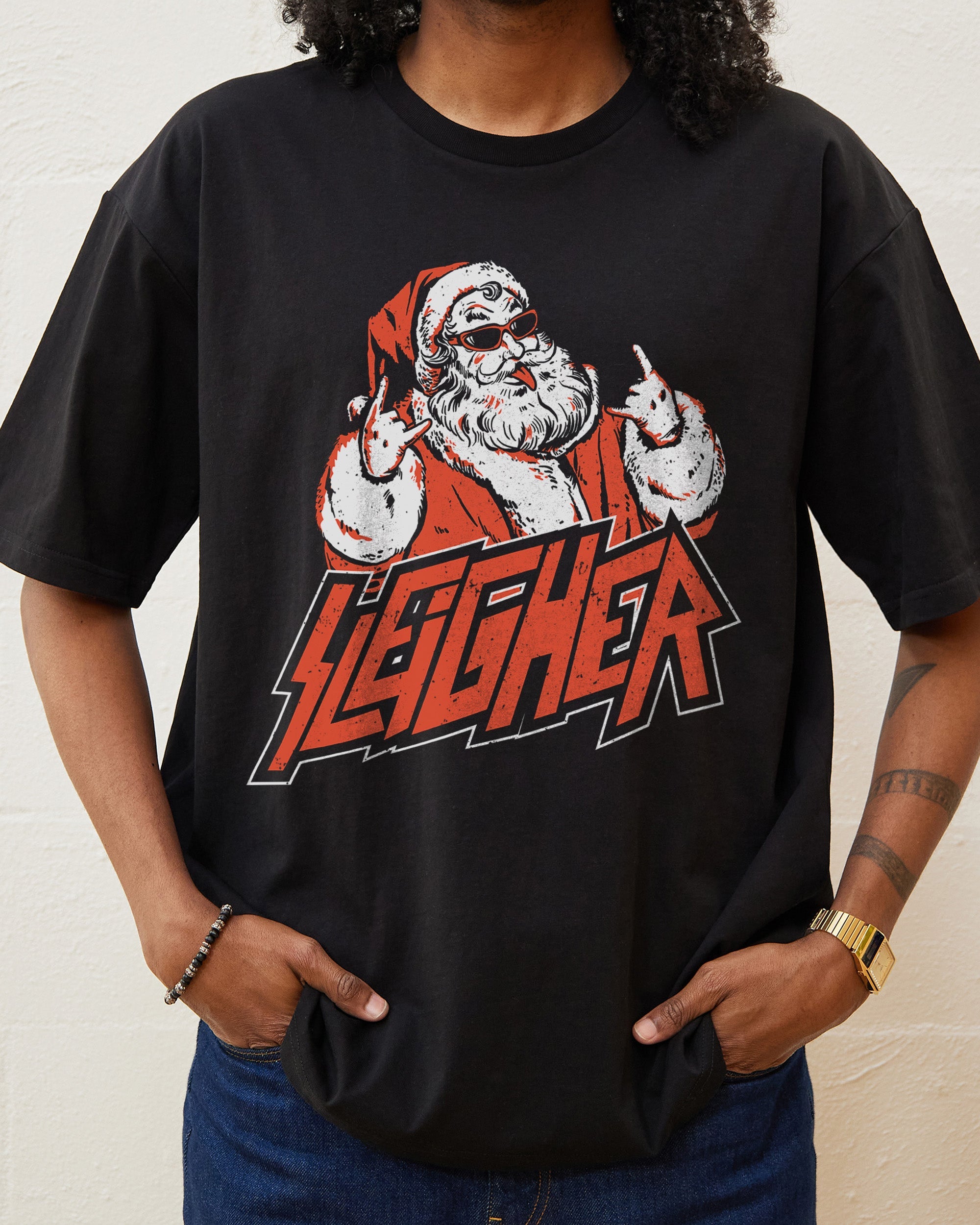 Santa Sleigher T-Shirt Australia Online