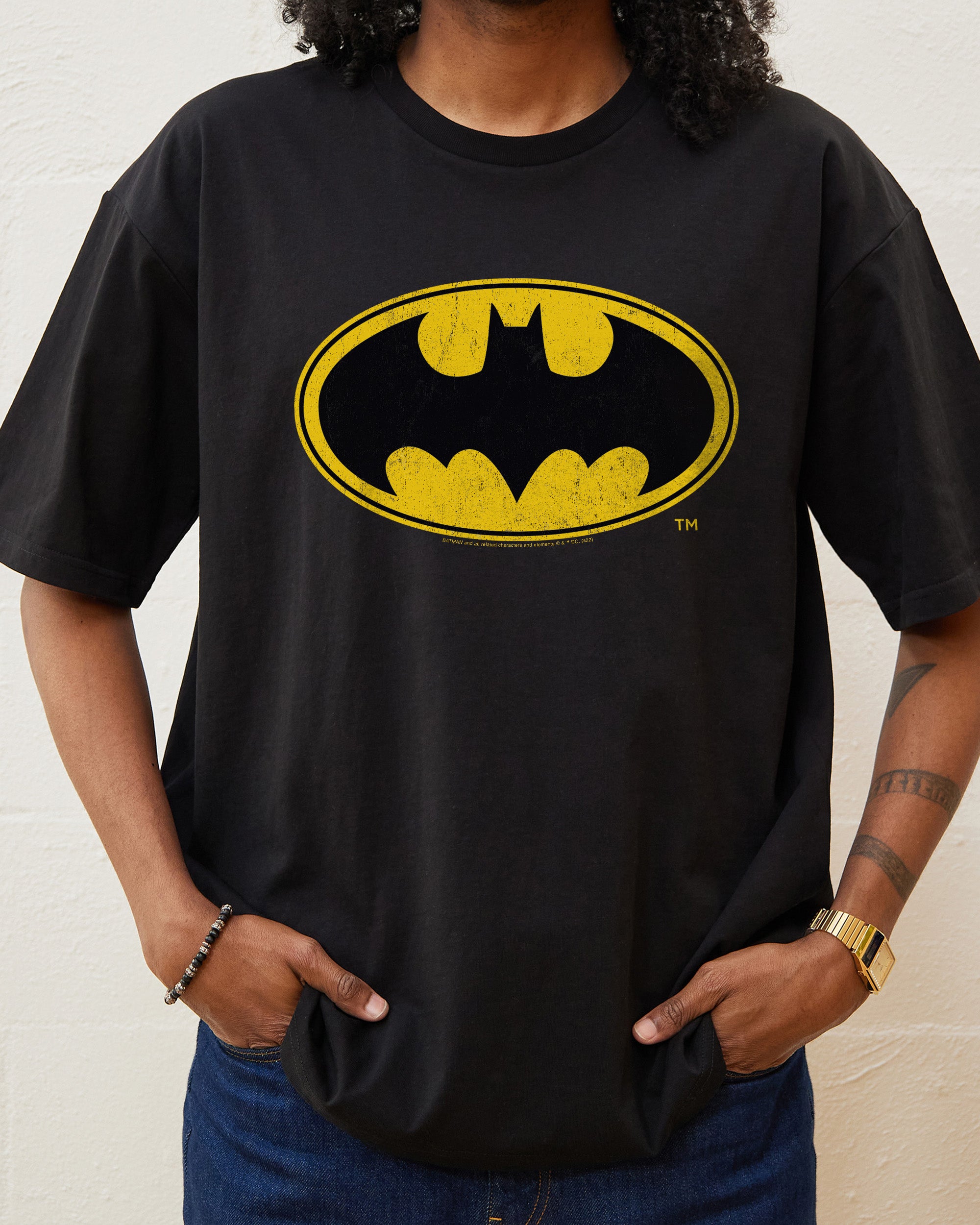 Batman Emblem Full Sleeve T-shirt  Official Batman Full Sleeve T