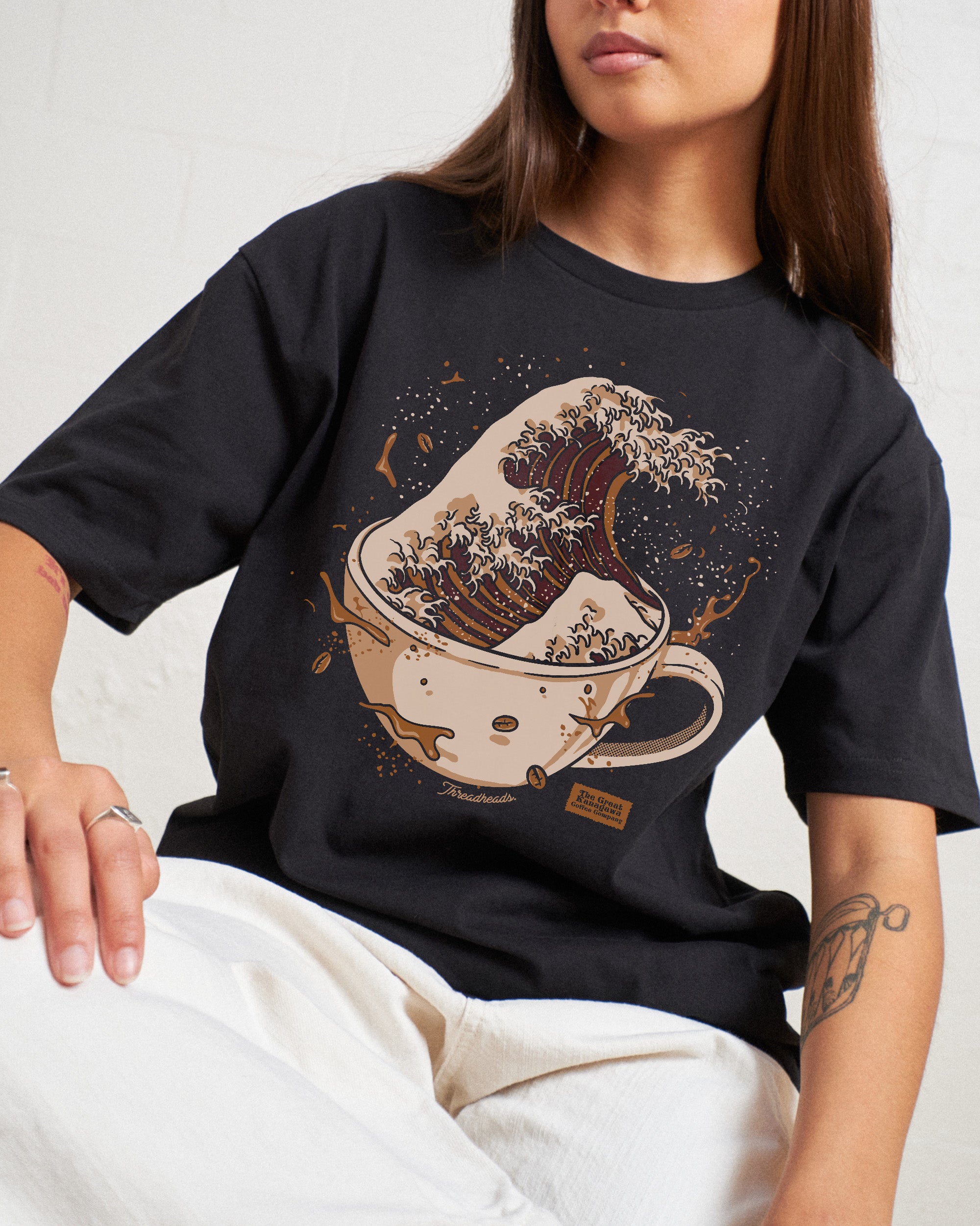 The Great Kanagawa Coffee Company T-Shirt Australia Online