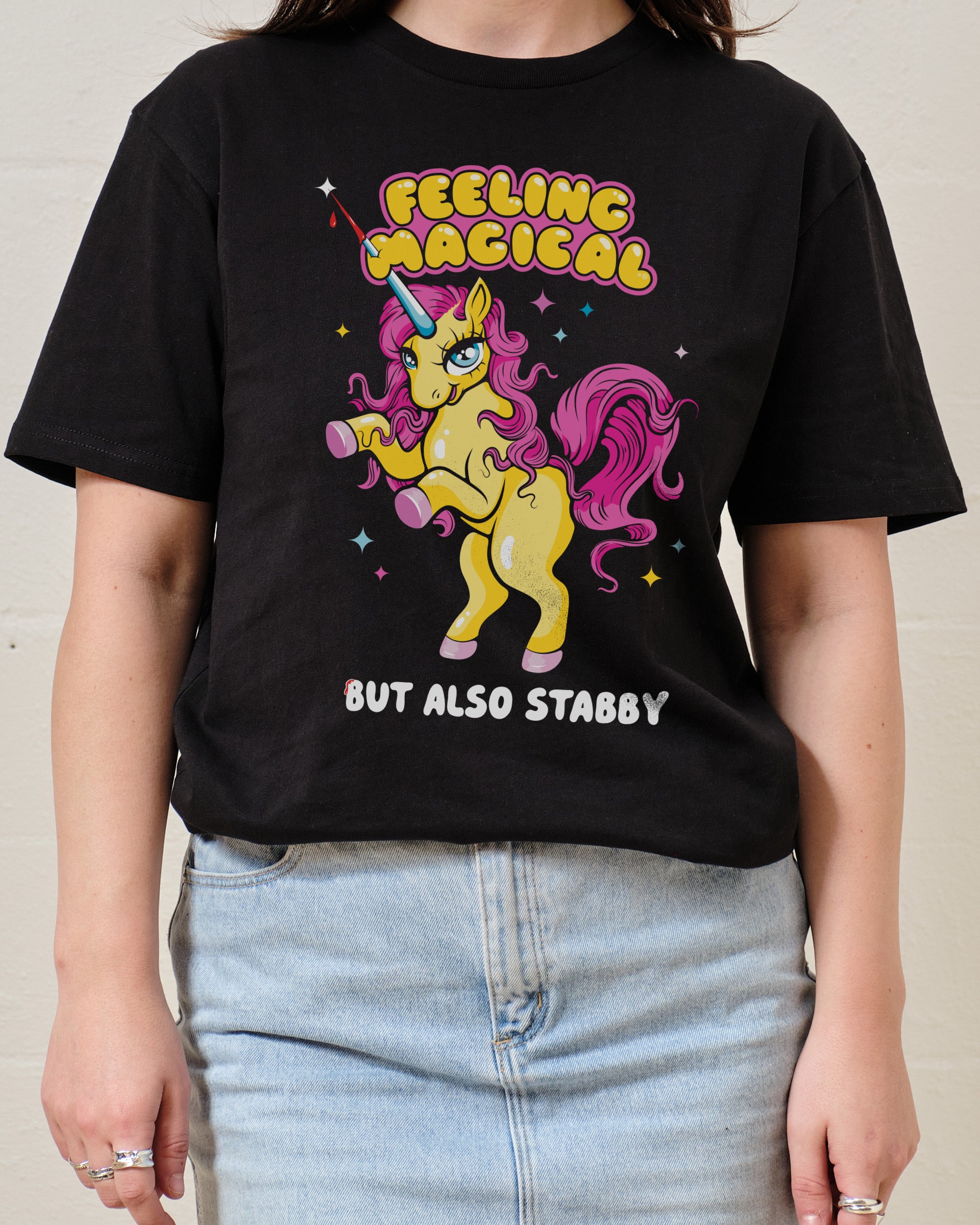 Feeling Magical but also Stabby T-Shirt Australia Online