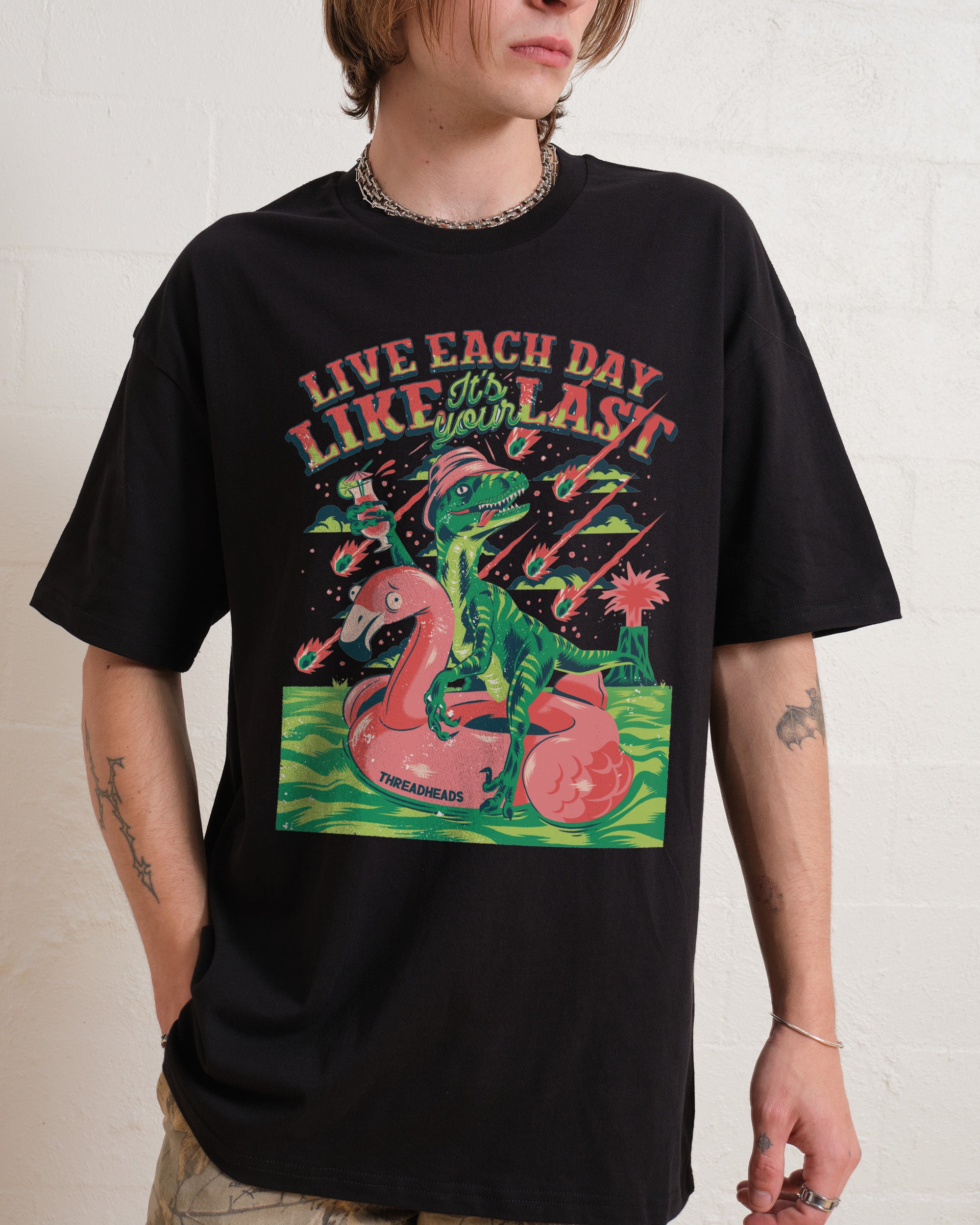 Live Each Day Like It's Your Last T-Shirt Australia Online