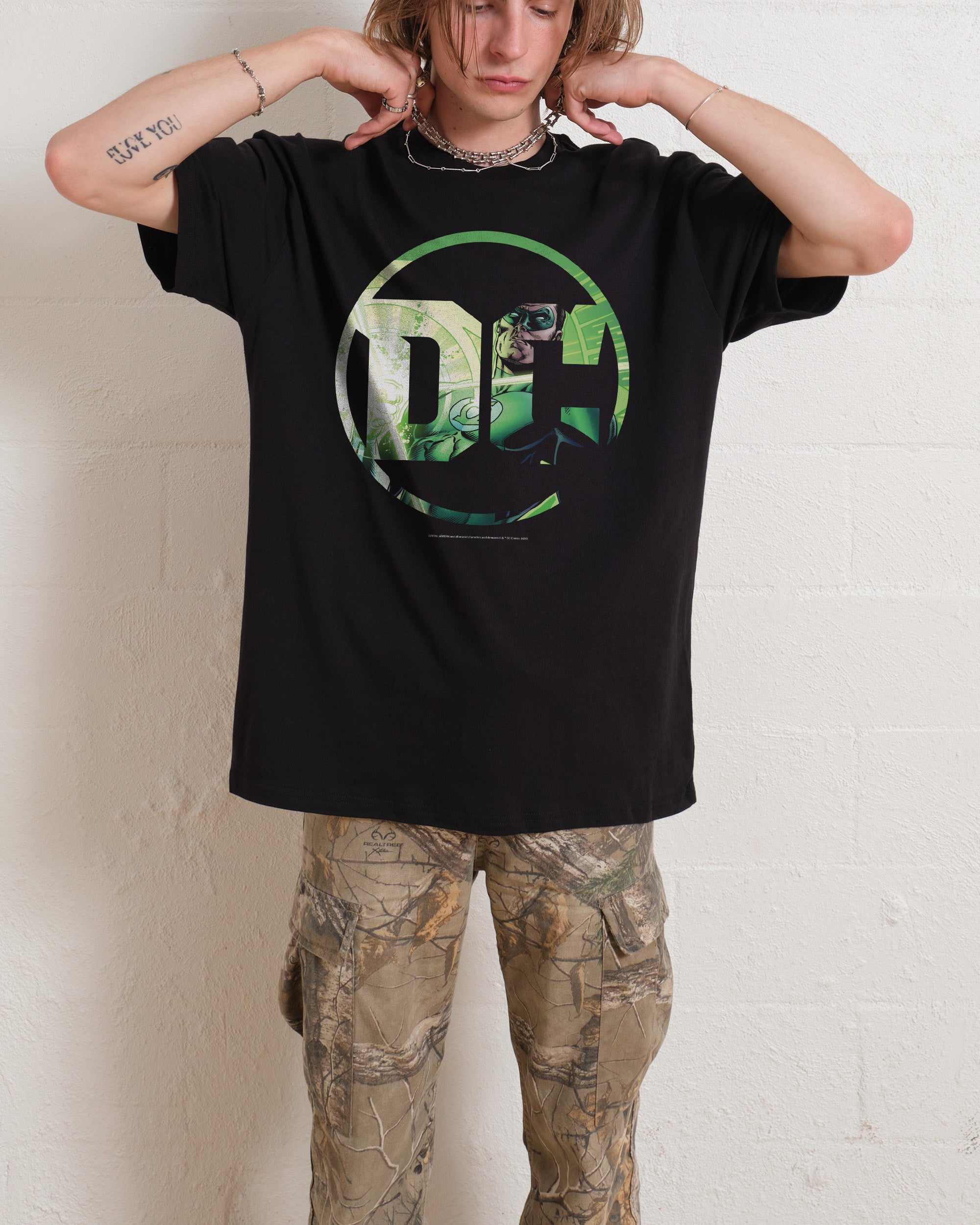 Green Lantern DC Logo T-Shirt Australia Online