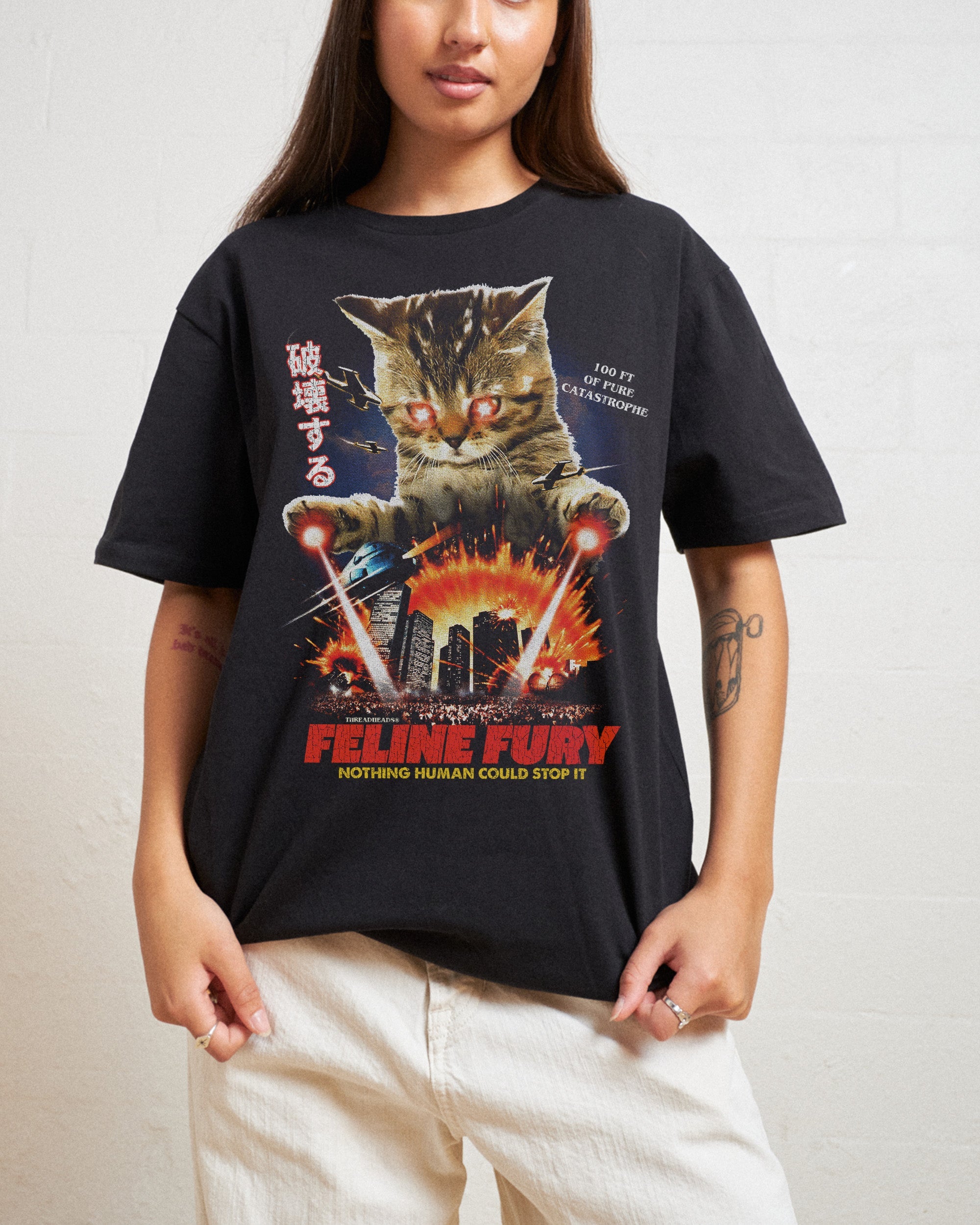 Feline Fury T-Shirt Australia Online