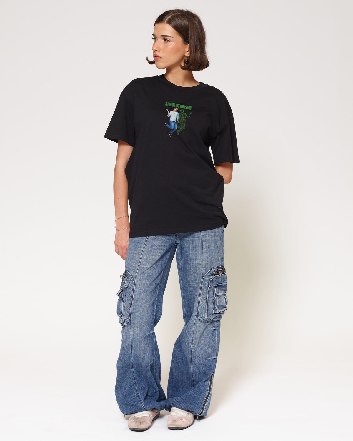 Simulationship Black T-Shirt