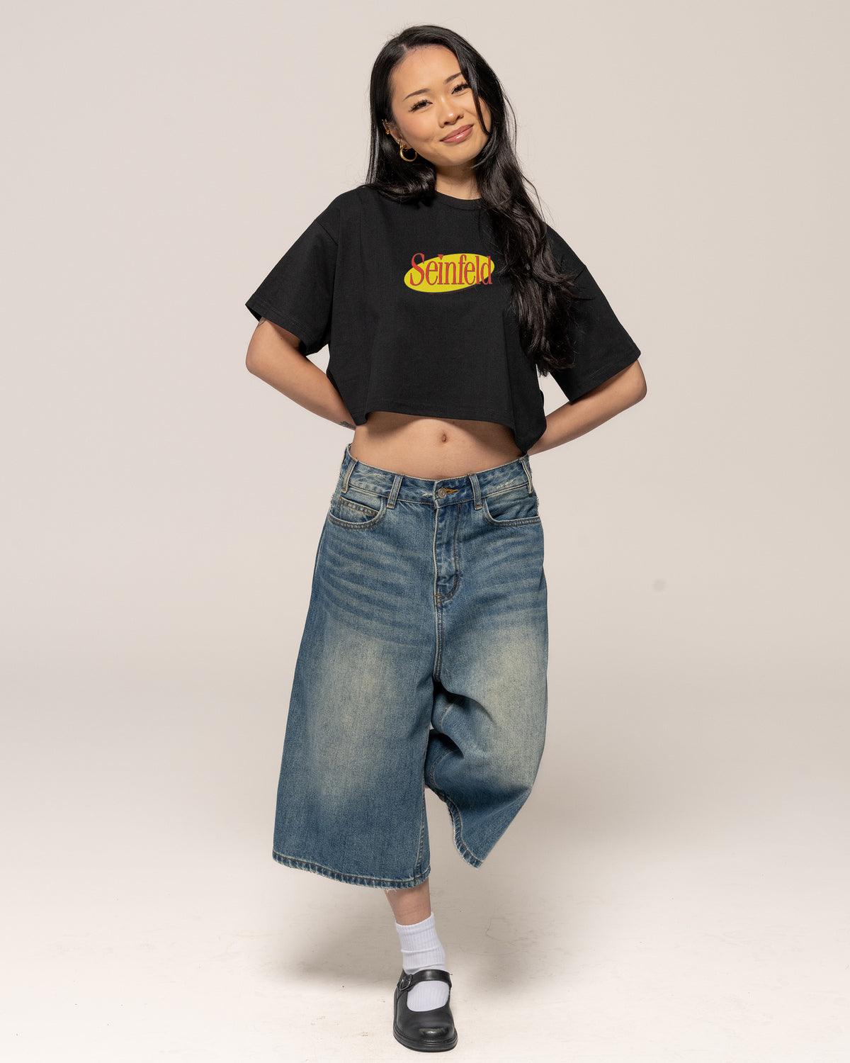 Seinfeld Logo Crop Tee