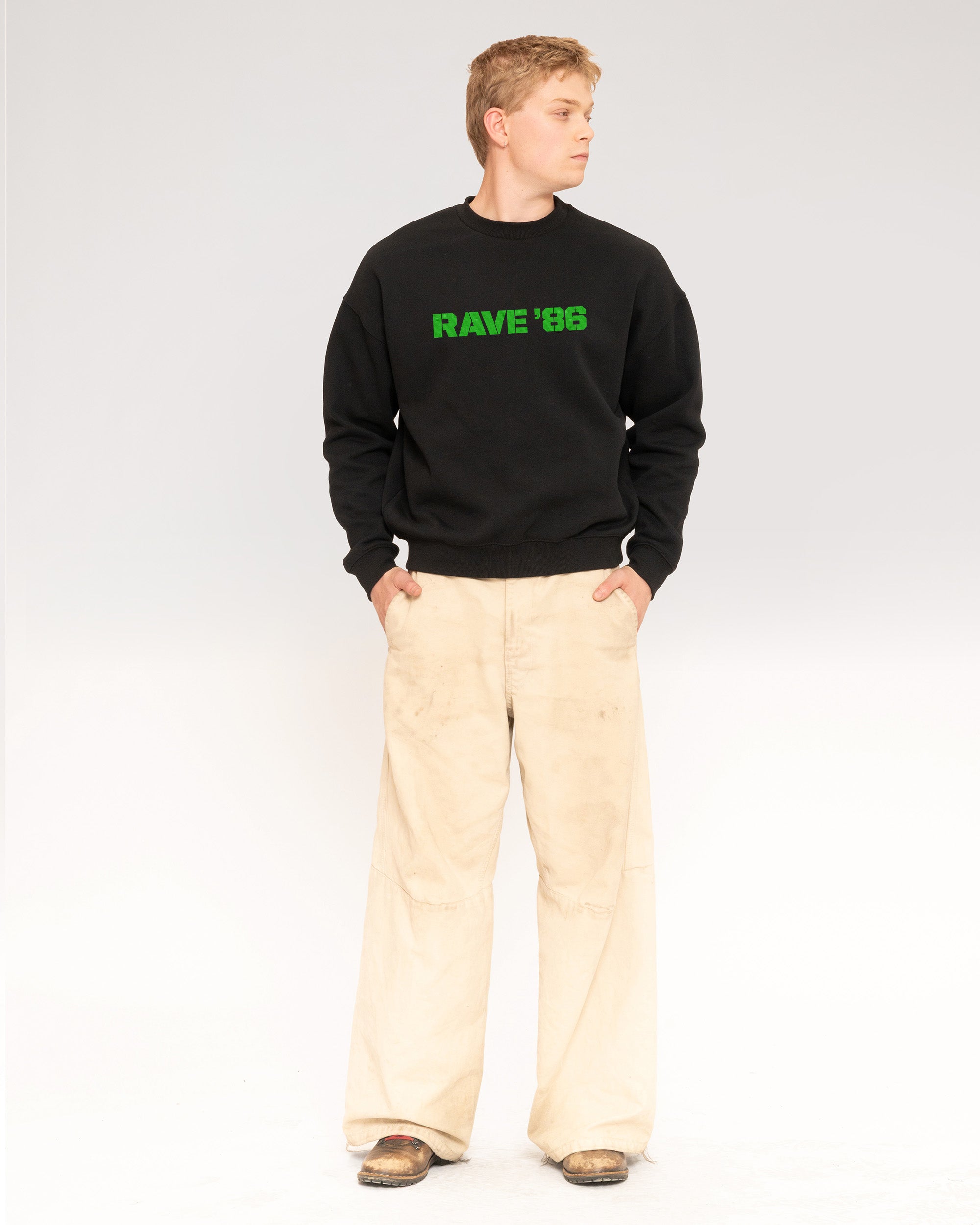 Chernobyl Rave '86 Black Sweatshirt