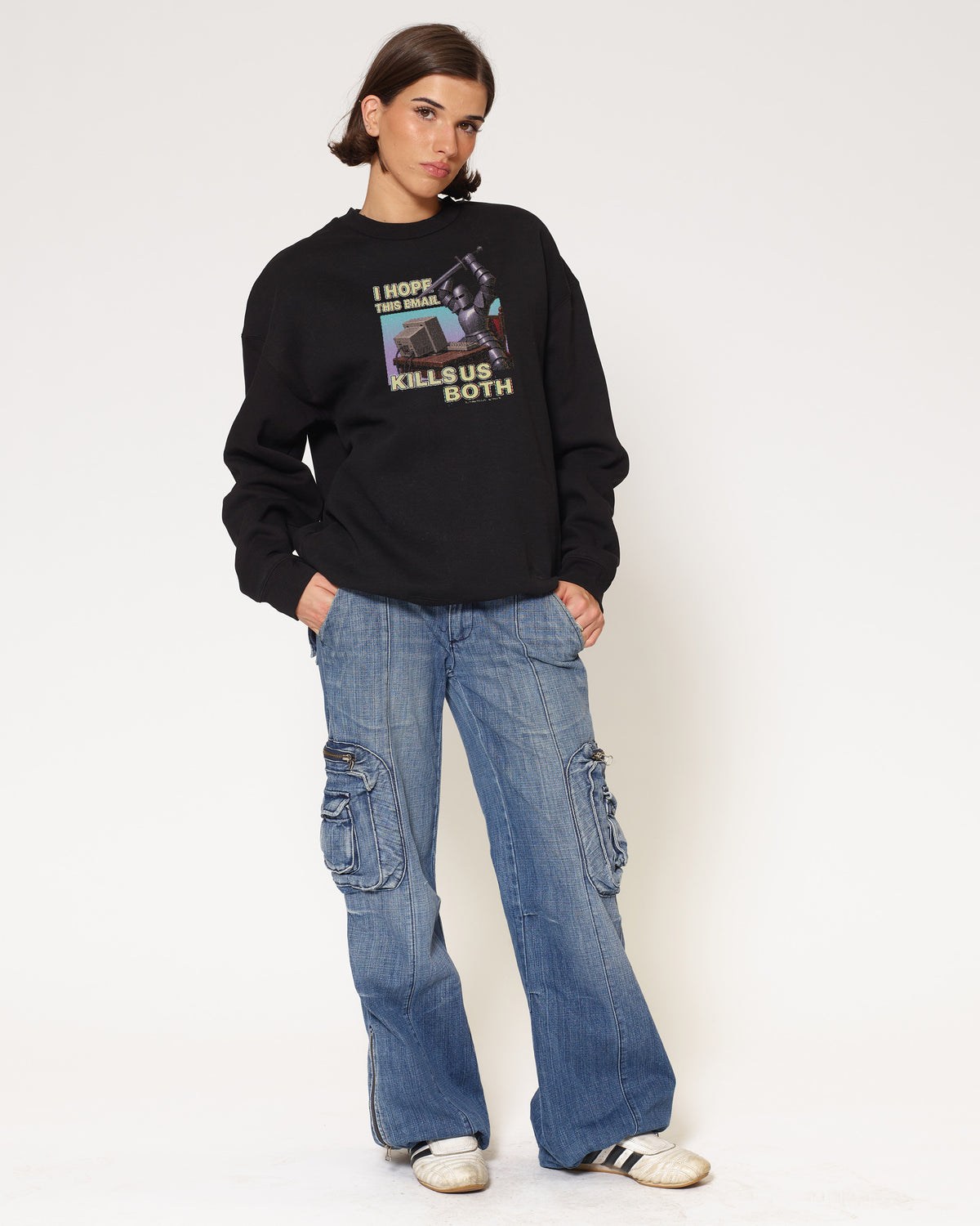 Killer Email Black Sweatshirt