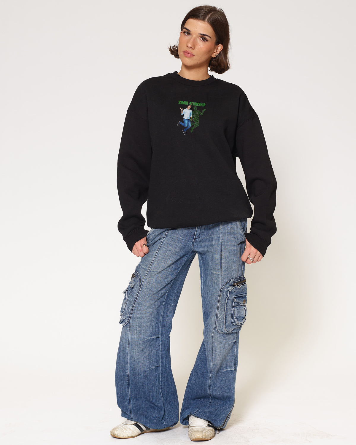 Simulationship Black Sweatshirt