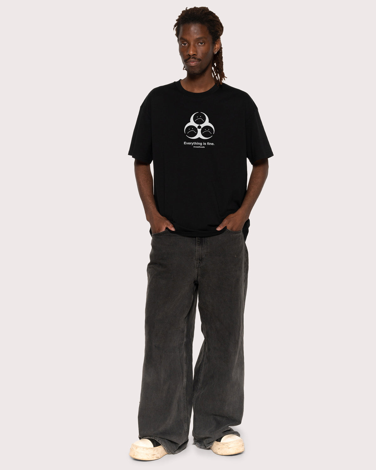 Everything Is Fine Biohazard T-Shirt