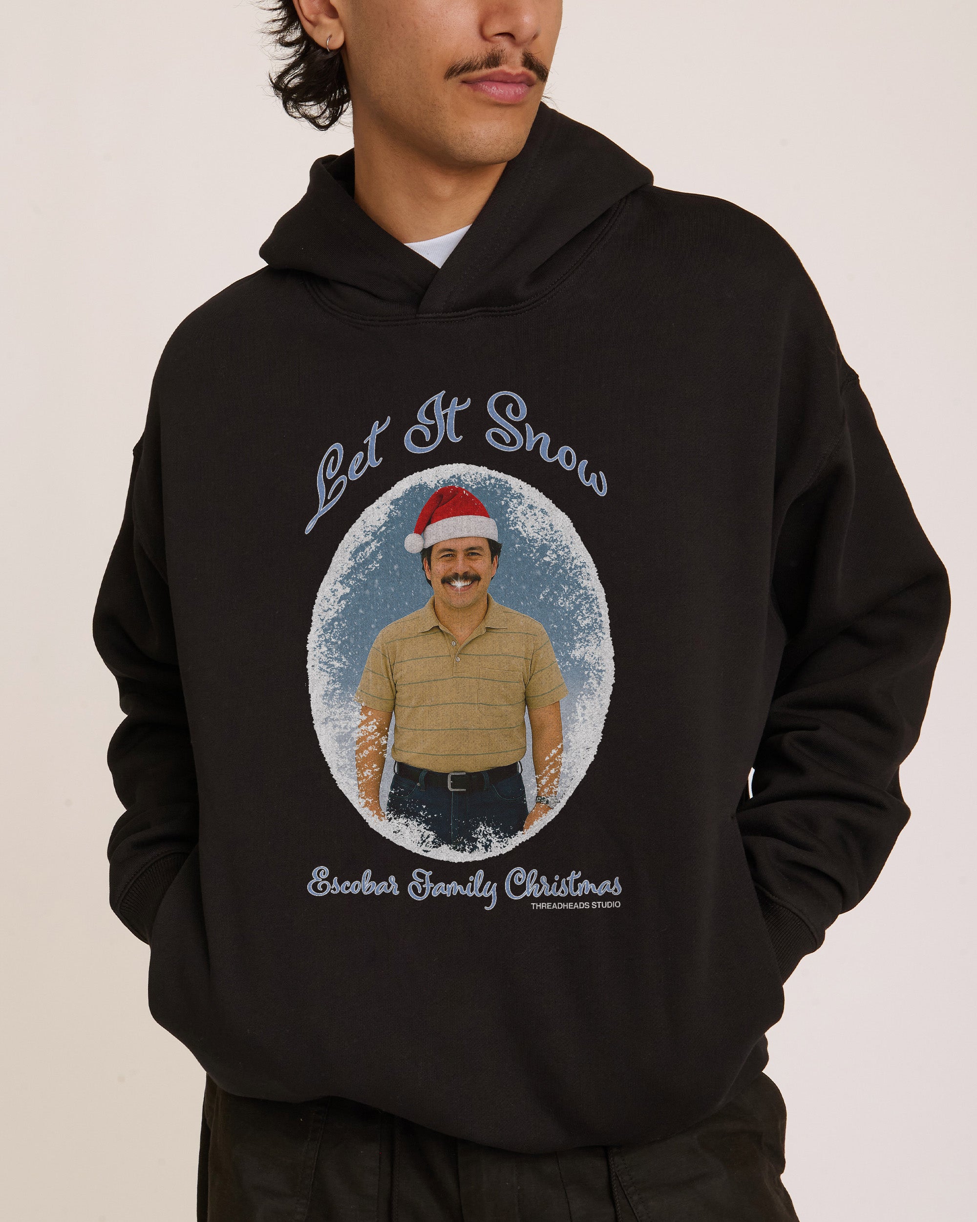 Let It Snow Pablo Black Hoodie