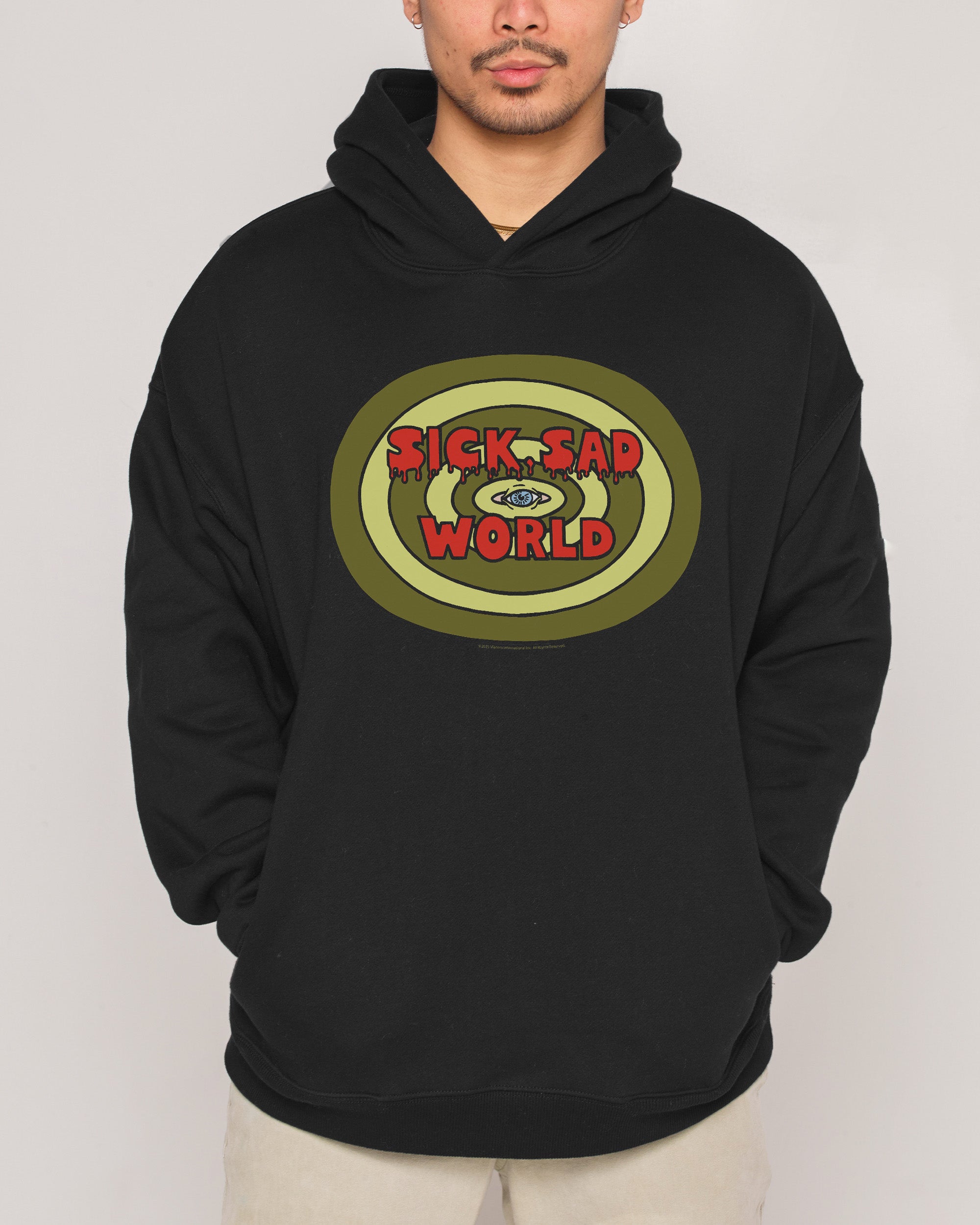 Sick Sad World Black Hoodie