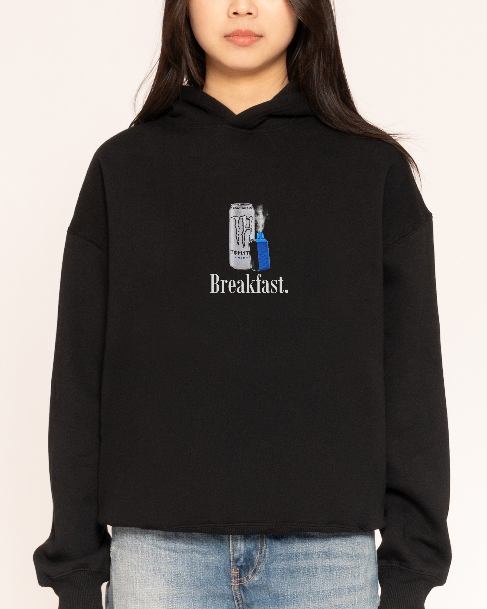 Mad Dog Breakfast Black Hoodie