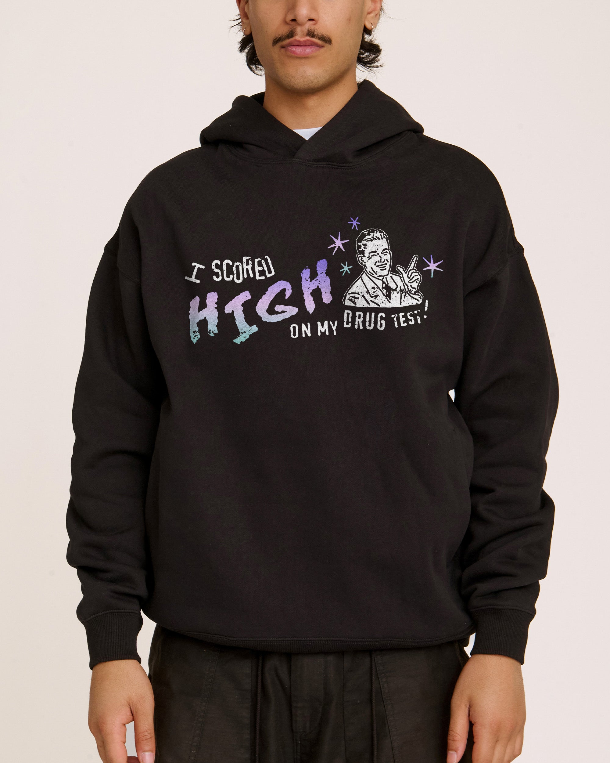High Achiever Black Hoodie