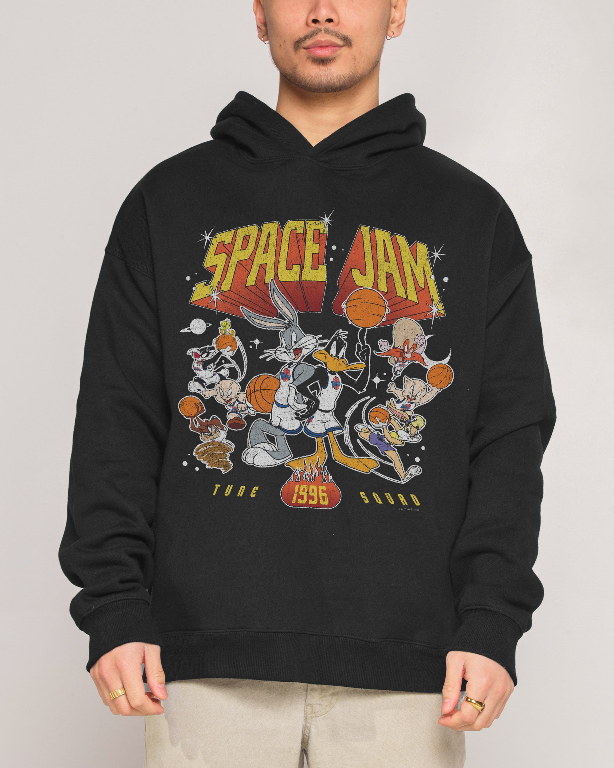 Tune Squad 1996 Black Hoodie