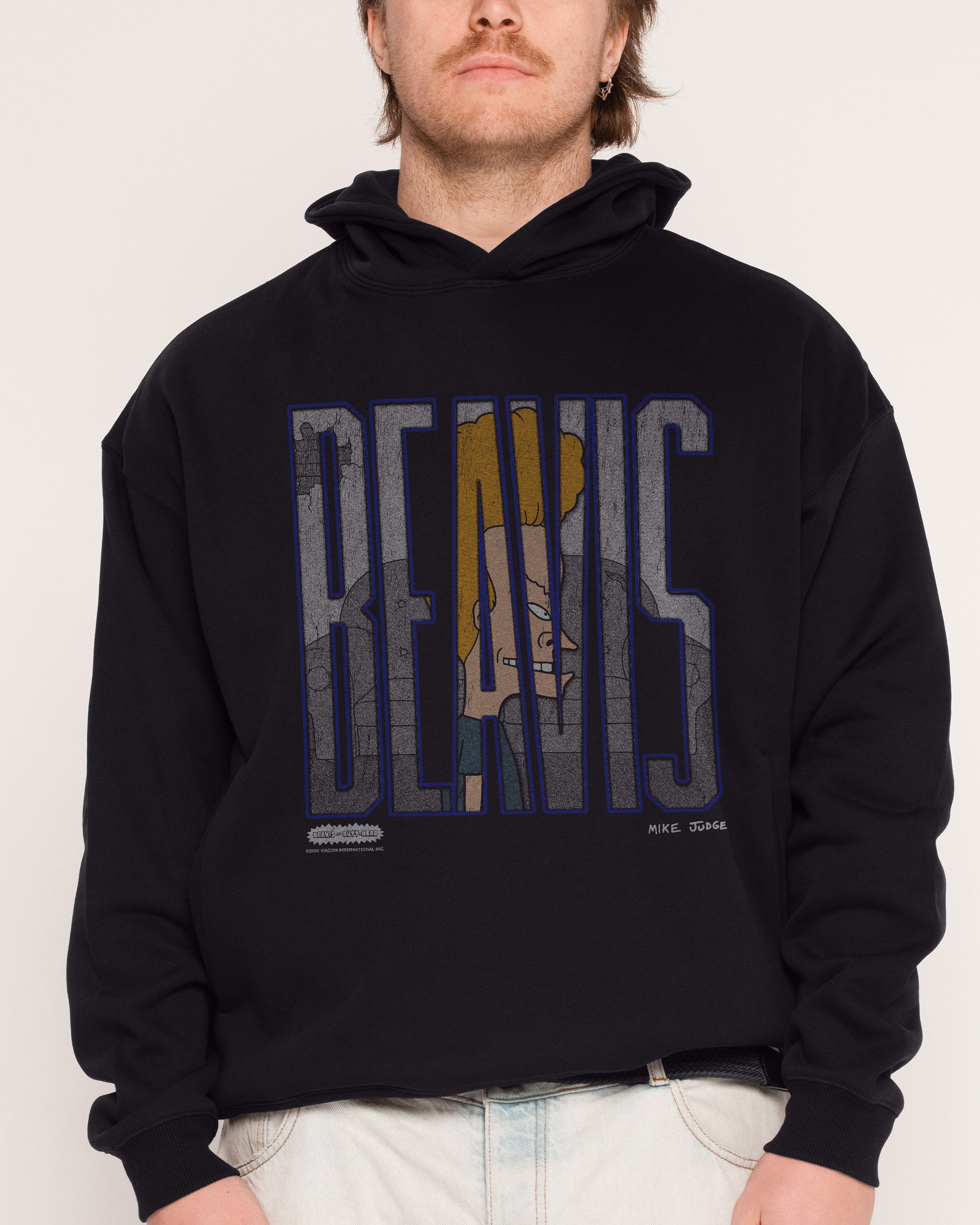 Beavis Black Hoodie