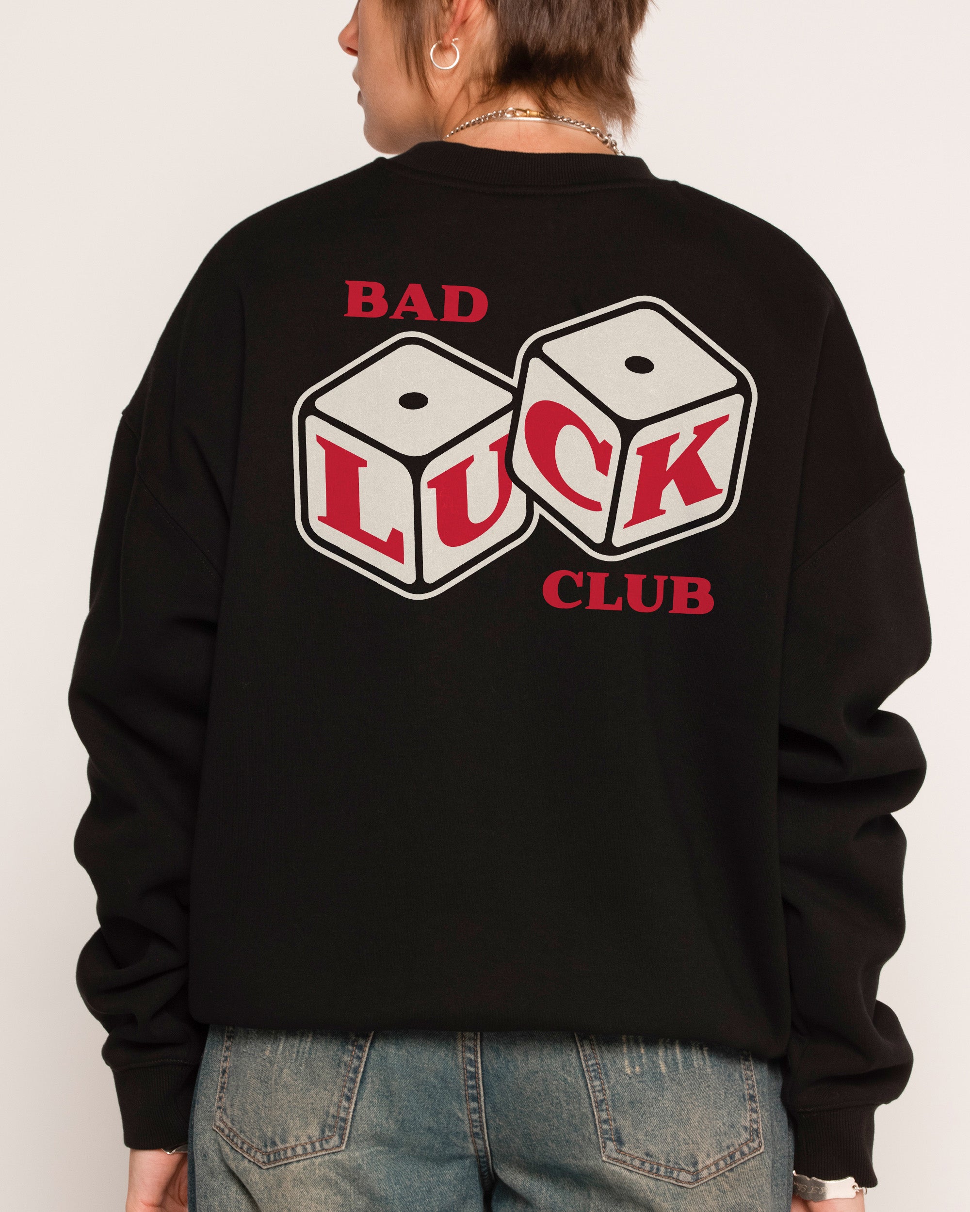 Bad Luck Club Black Sweatshirt