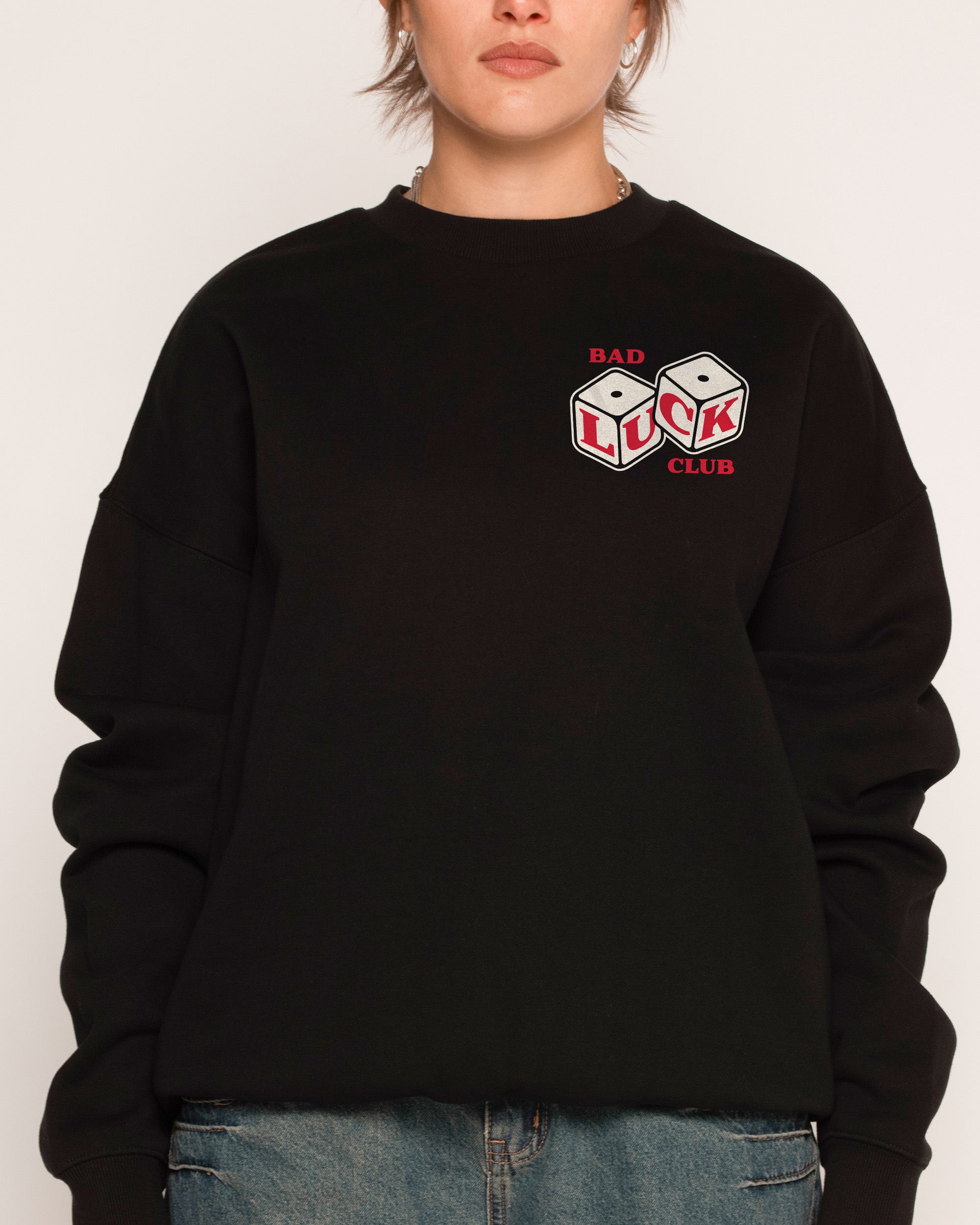 Bad Luck Club Black Sweatshirt