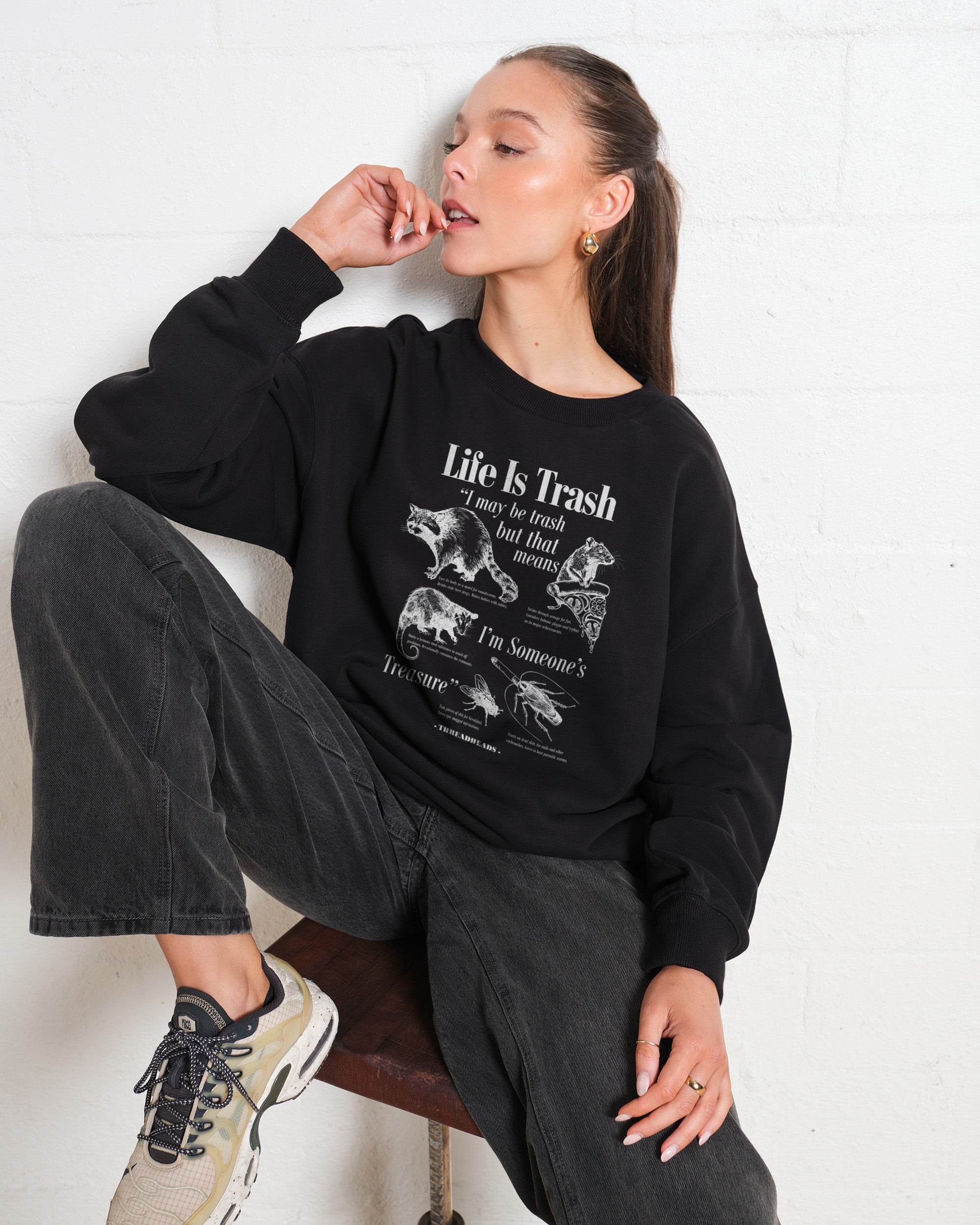 Life Is Trash Sweatshirt Australia Online