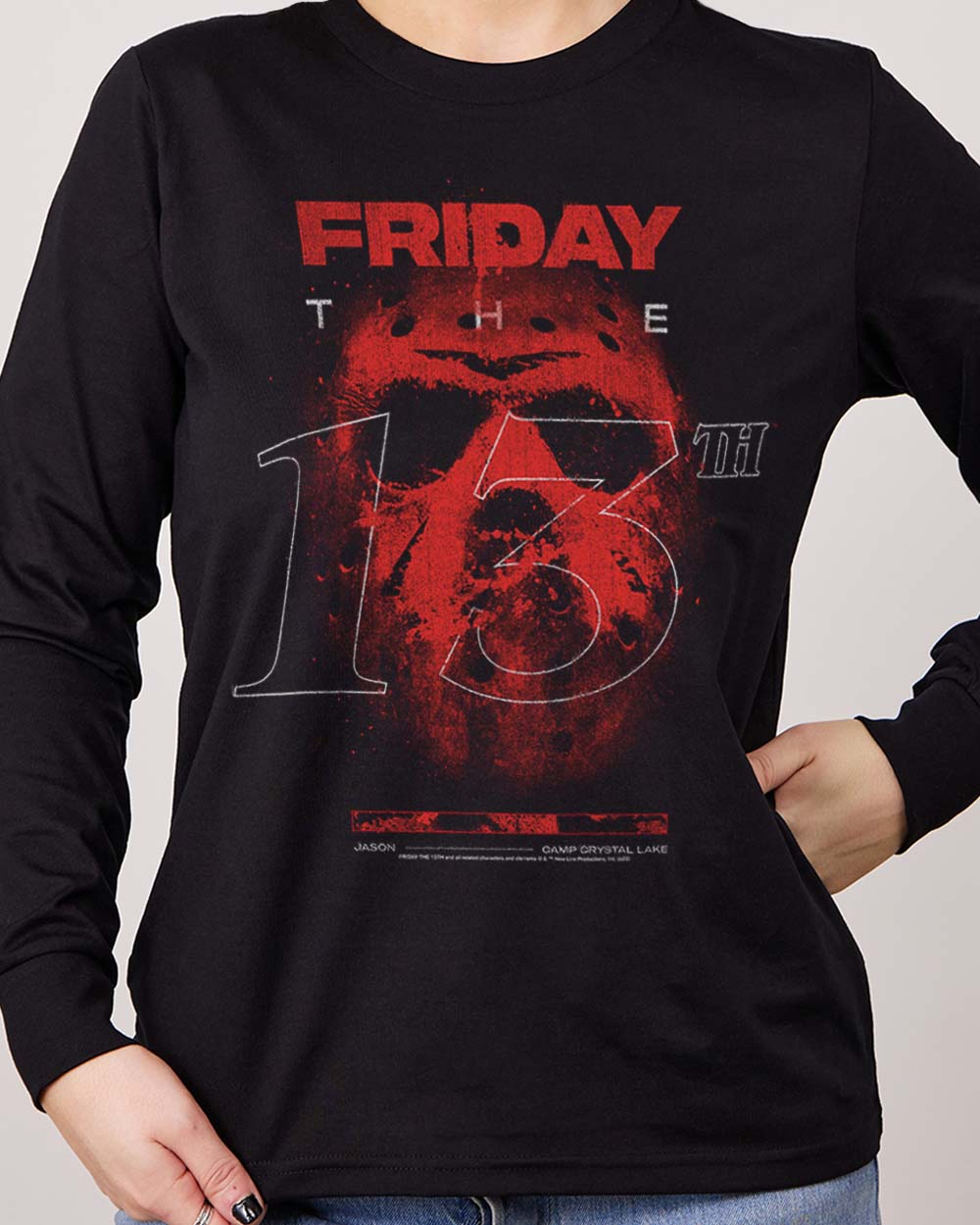 Friday the 13th Mask Long Sleeve Australia Online Black