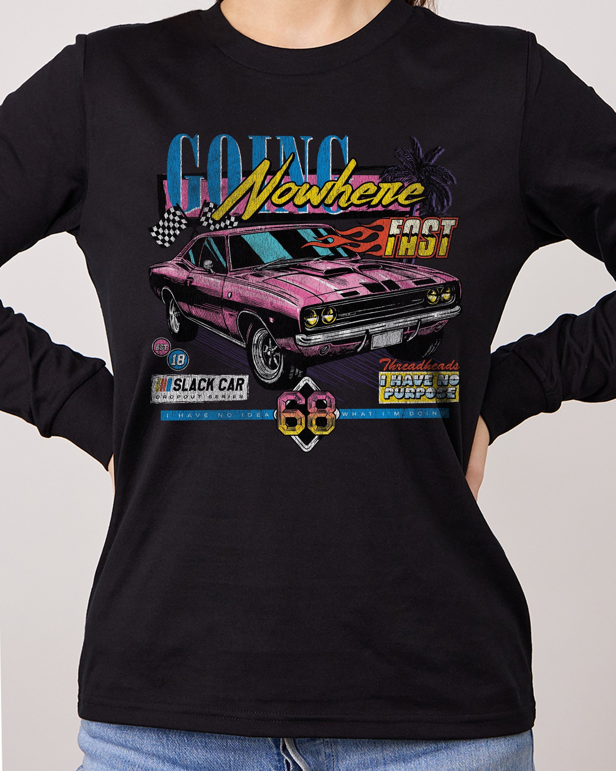 Going Nowhere Long Sleeve Australia Online Black