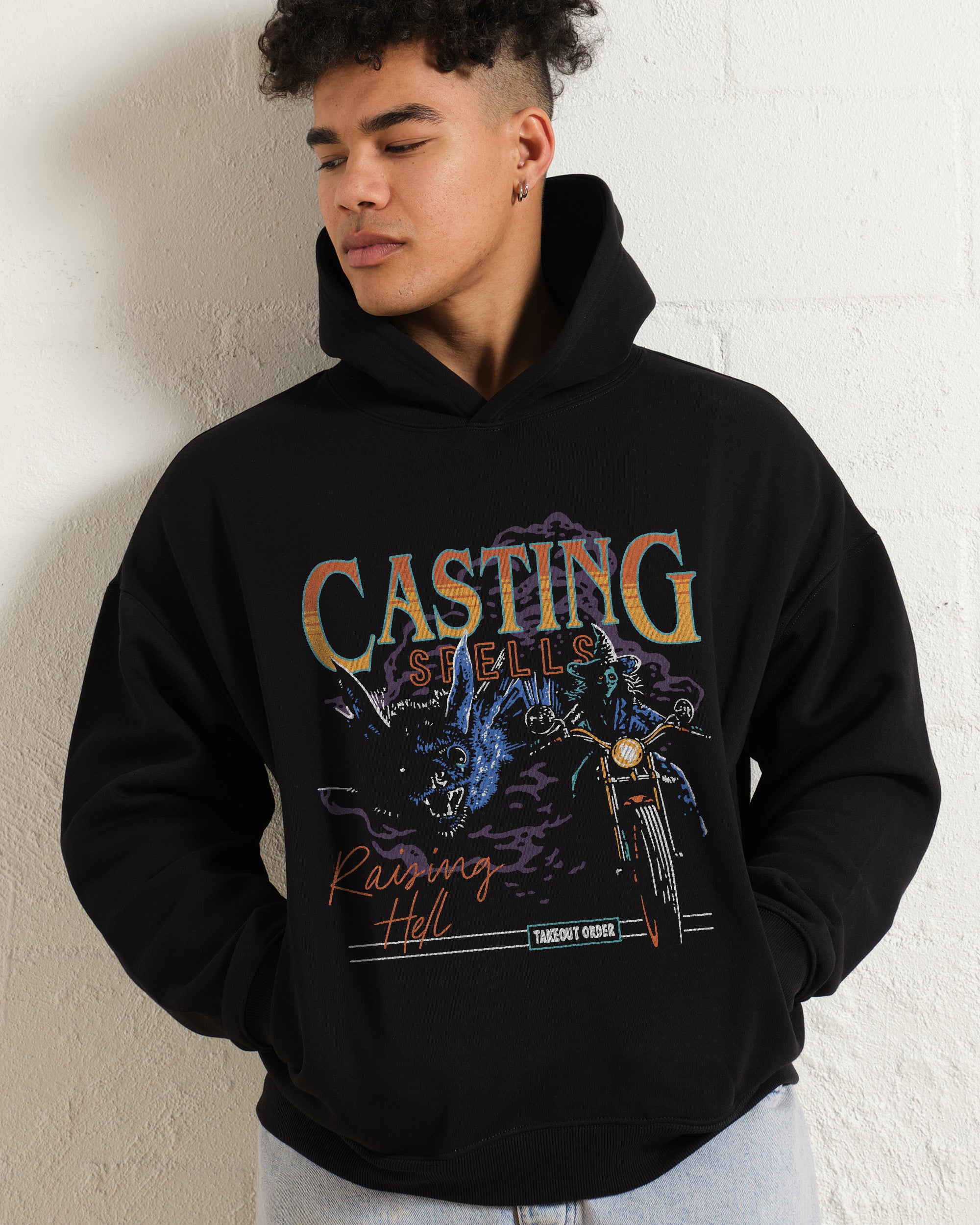 Casting Spells Raising Hell Hoodie Online Australia