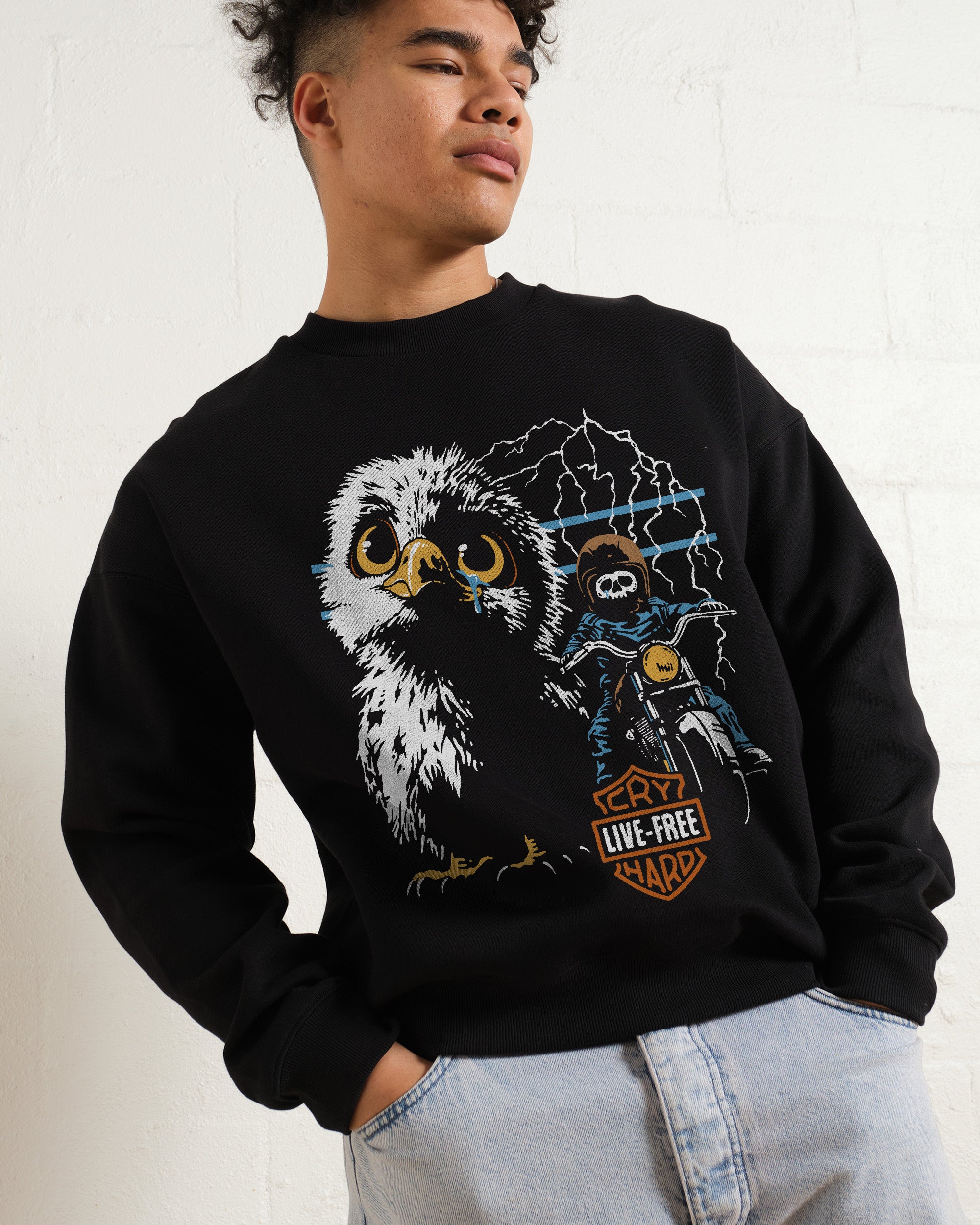 Live Free Cry Hard Sweatshirt Online Australia