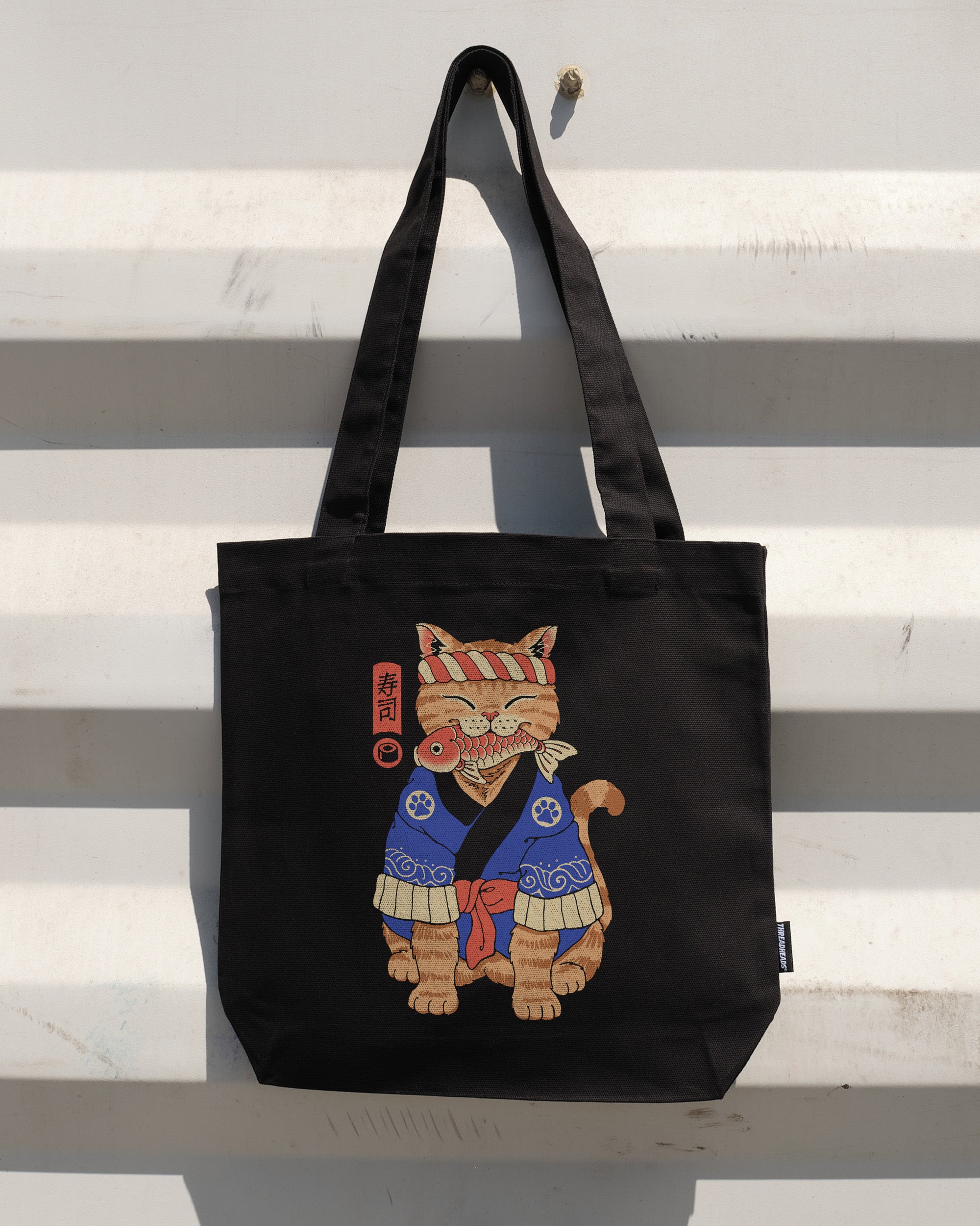 Sushi Meowster Tote Bag