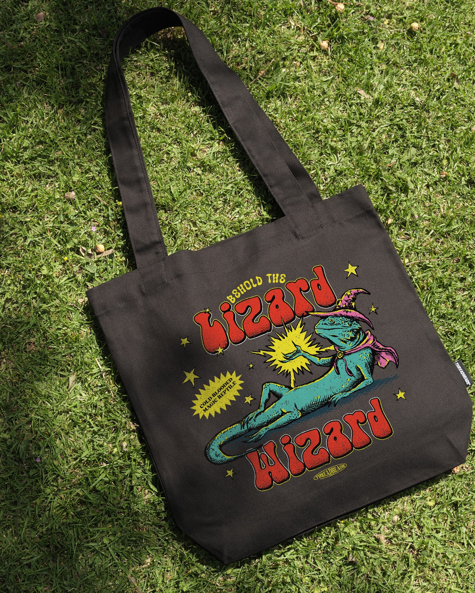 Lizard Wizard Tote Bag Australia Online Black