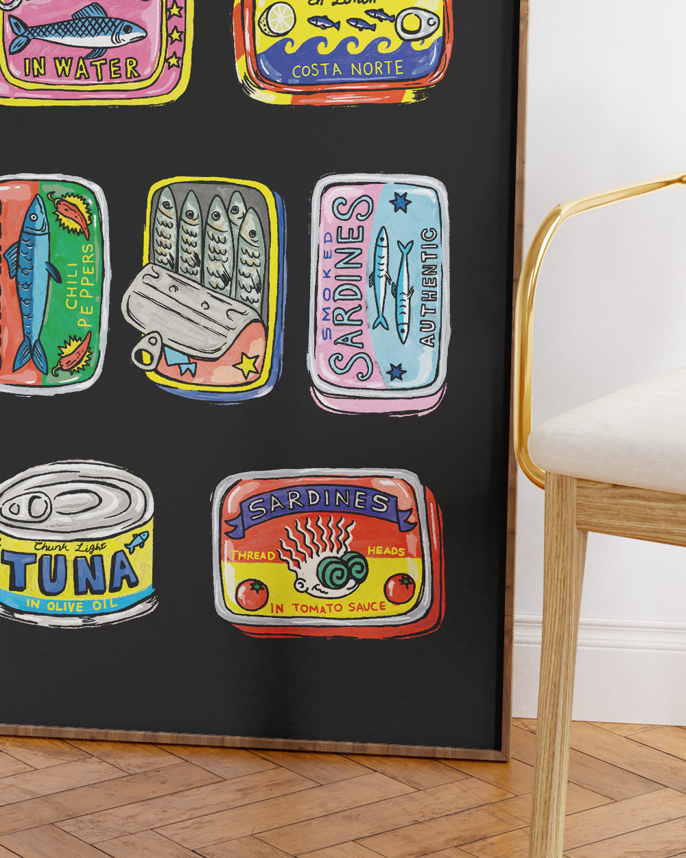 Canned Goods Art Print