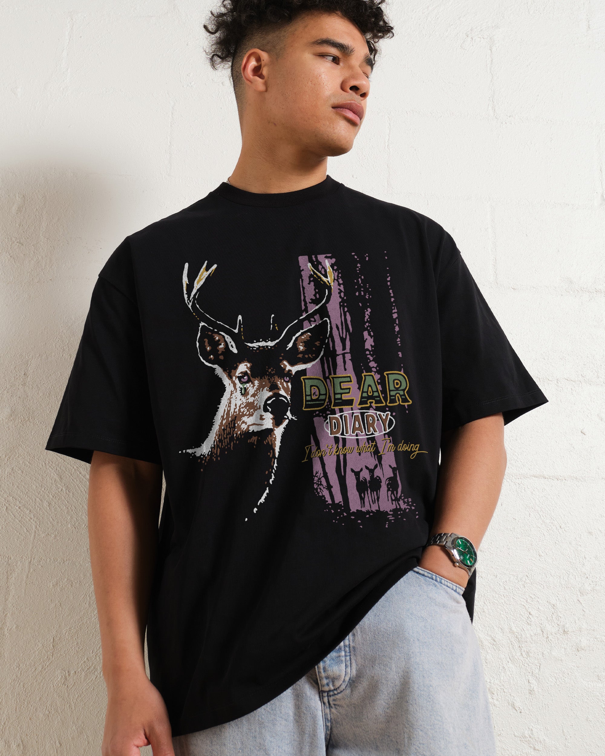 Dear Diary Oversized Tee Online Australia