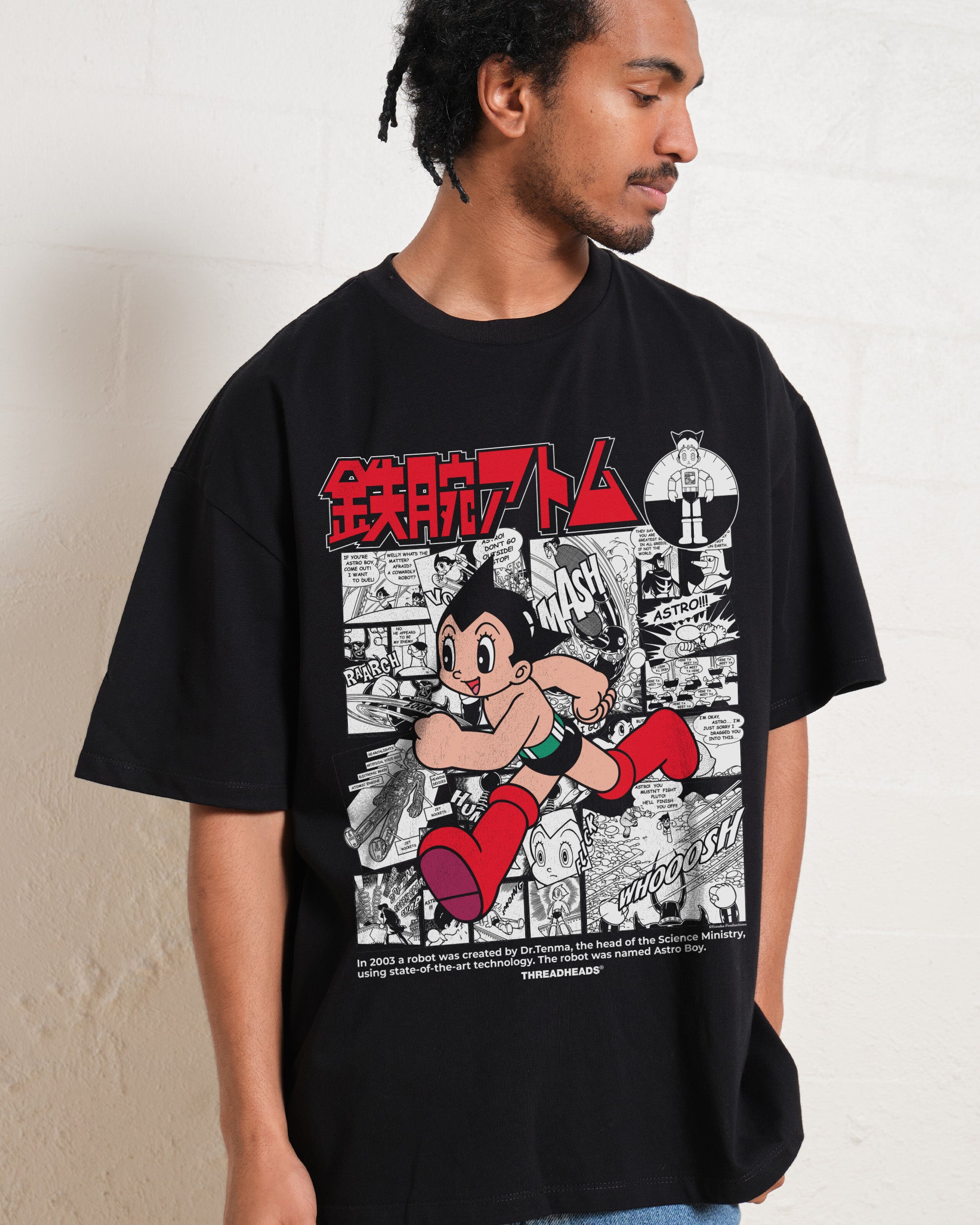 Manga Story Astro Boy Oversized Tee Online Australia