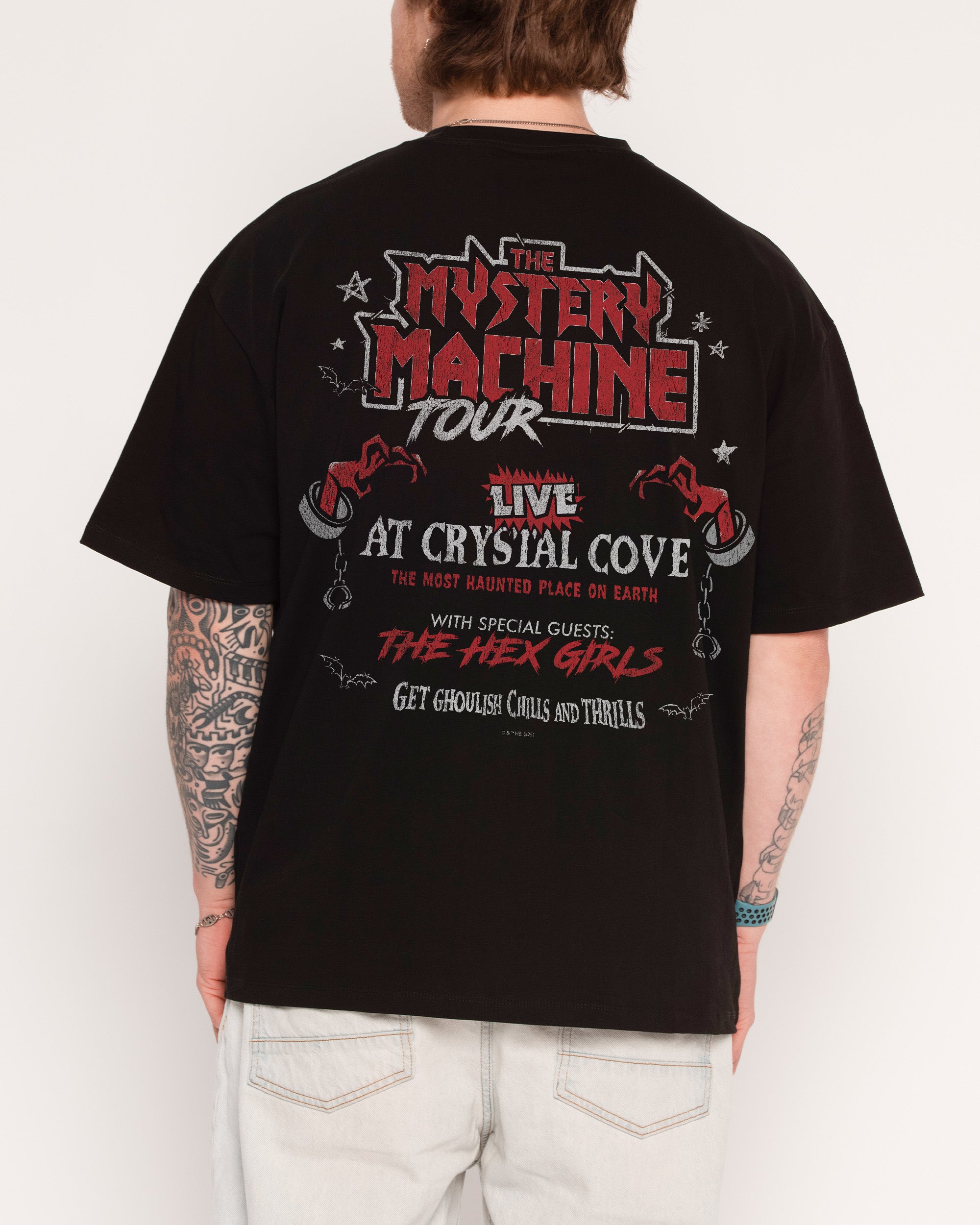 The Mystery Machine Tour Oversized Tee Threadheads Australia Online