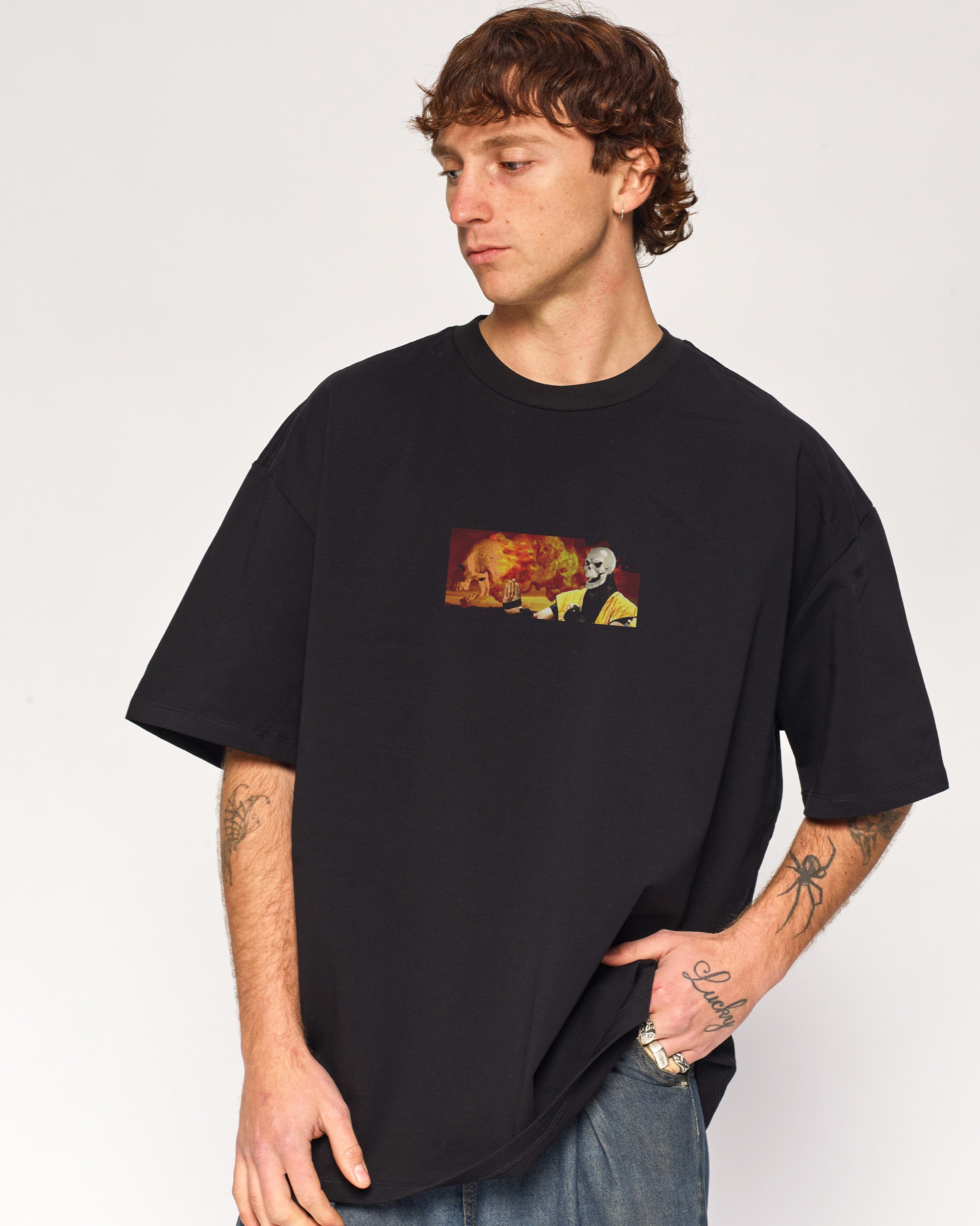 Mortal Kombat Banner Oversized Tee