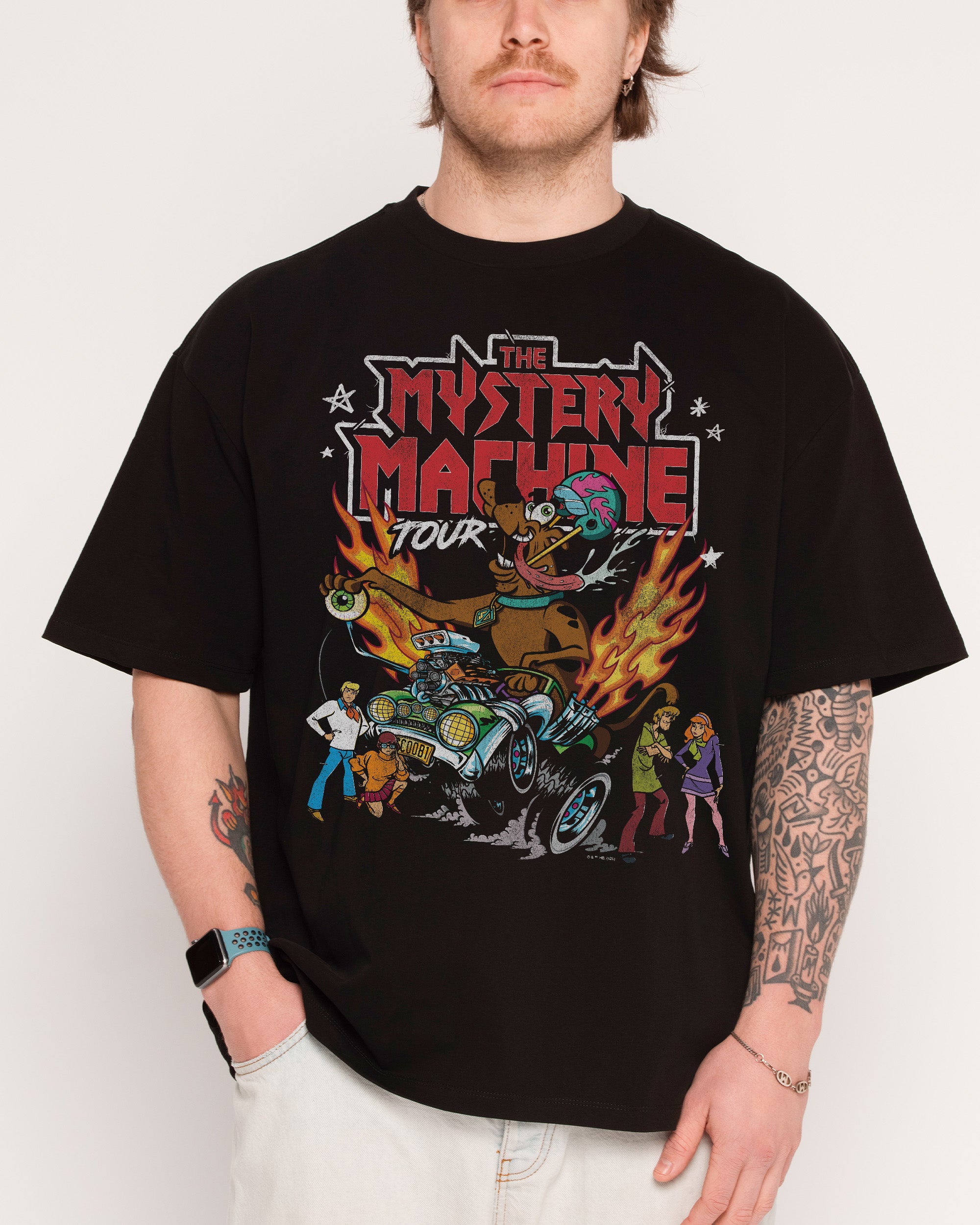 The Mystery Machine Tour Oversized Tee Threadheads Australia Online