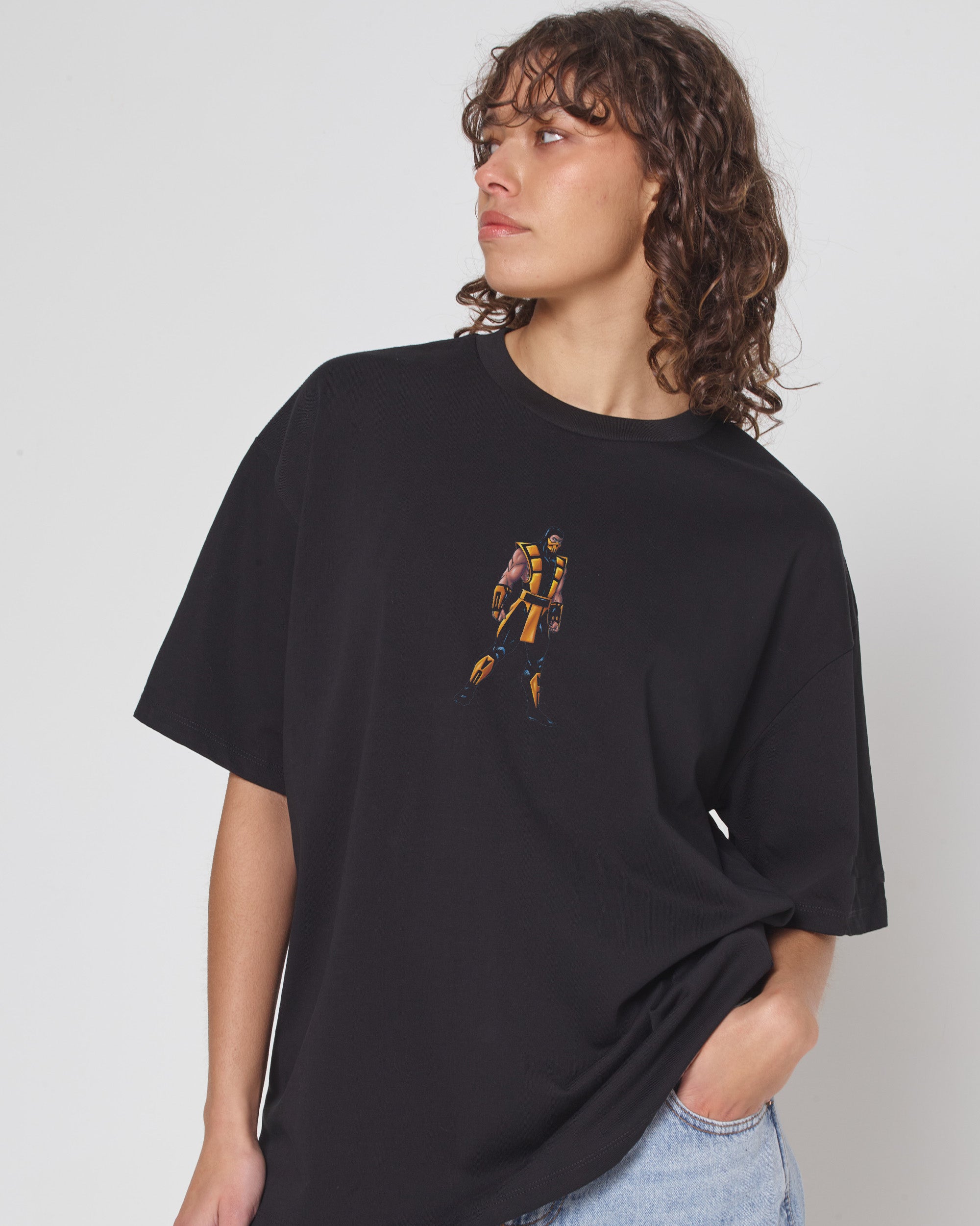 Scorpion Mortal Kombat Oversized Tee