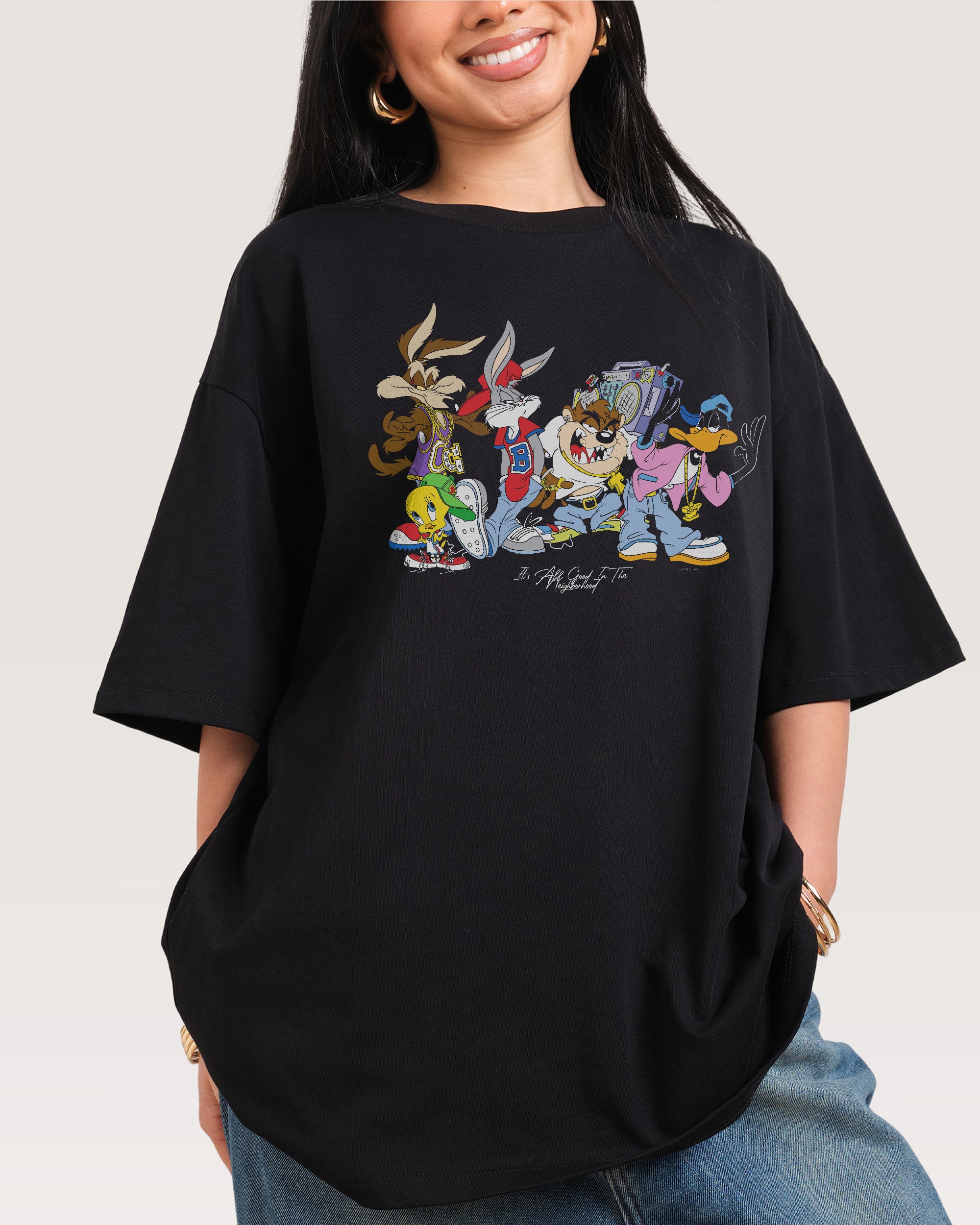 It’s All Good in the Neighborhood Oversized Tee Australia Threadheads Online