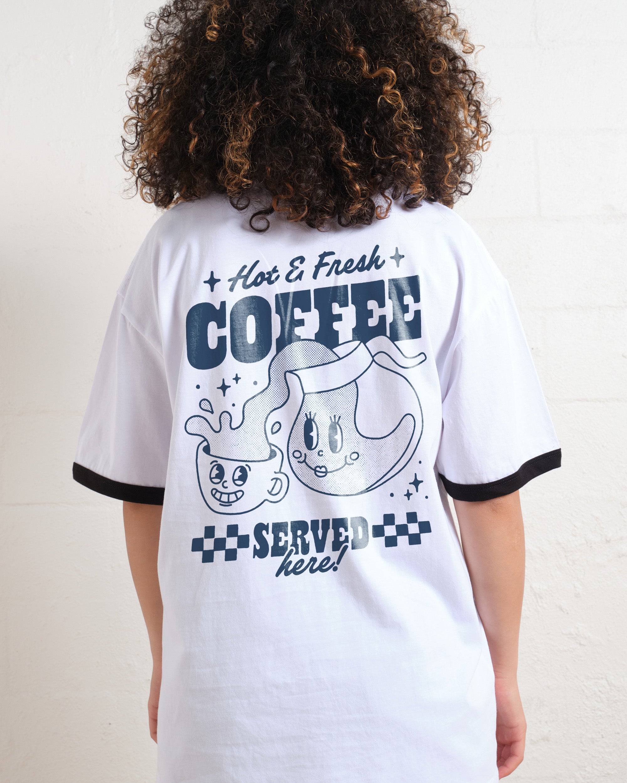 Hot & Fresh Coffee T-Shirt Australia Online